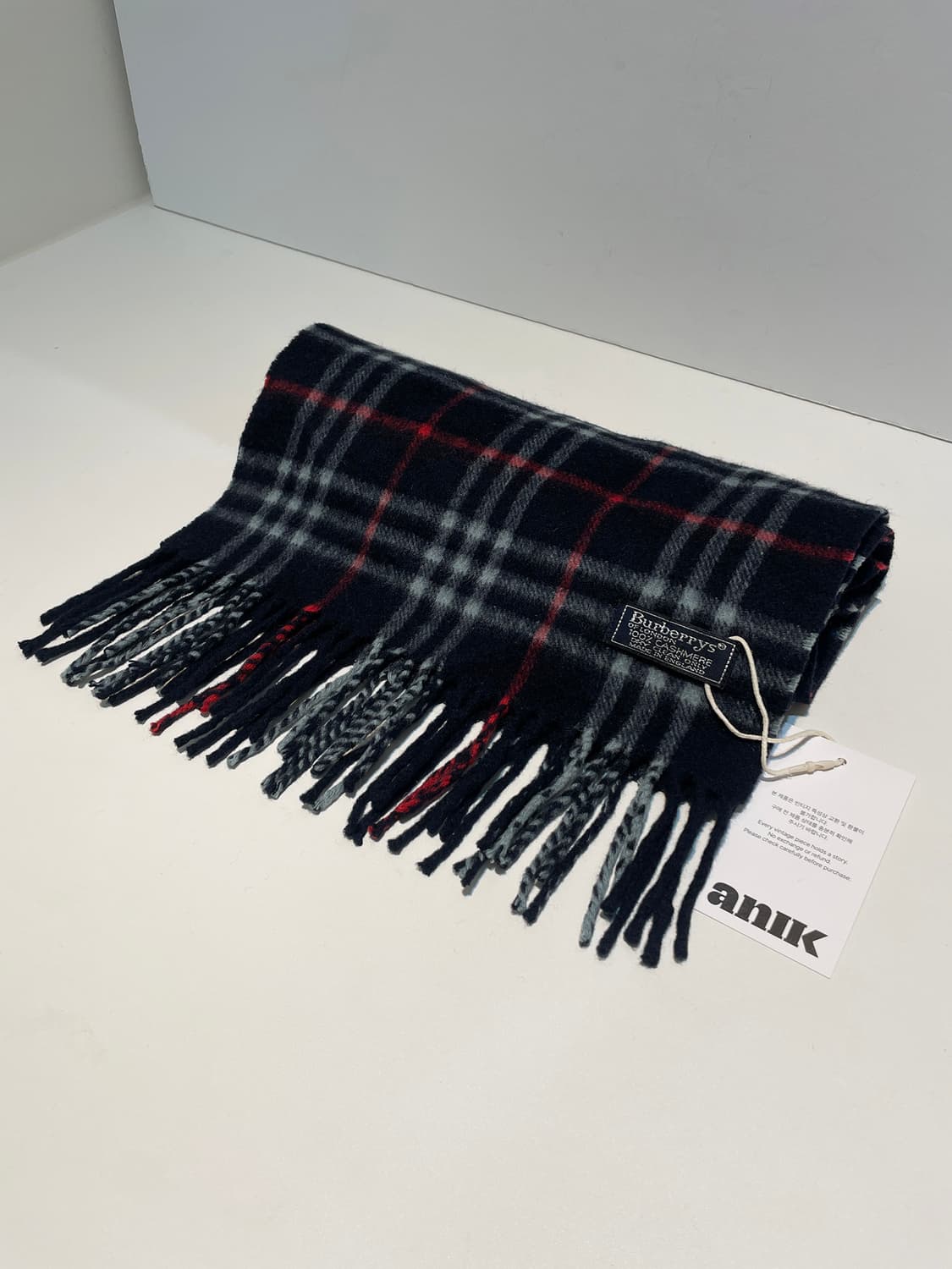 버버리 캐시미어 목도리 A1422 상품이미지2