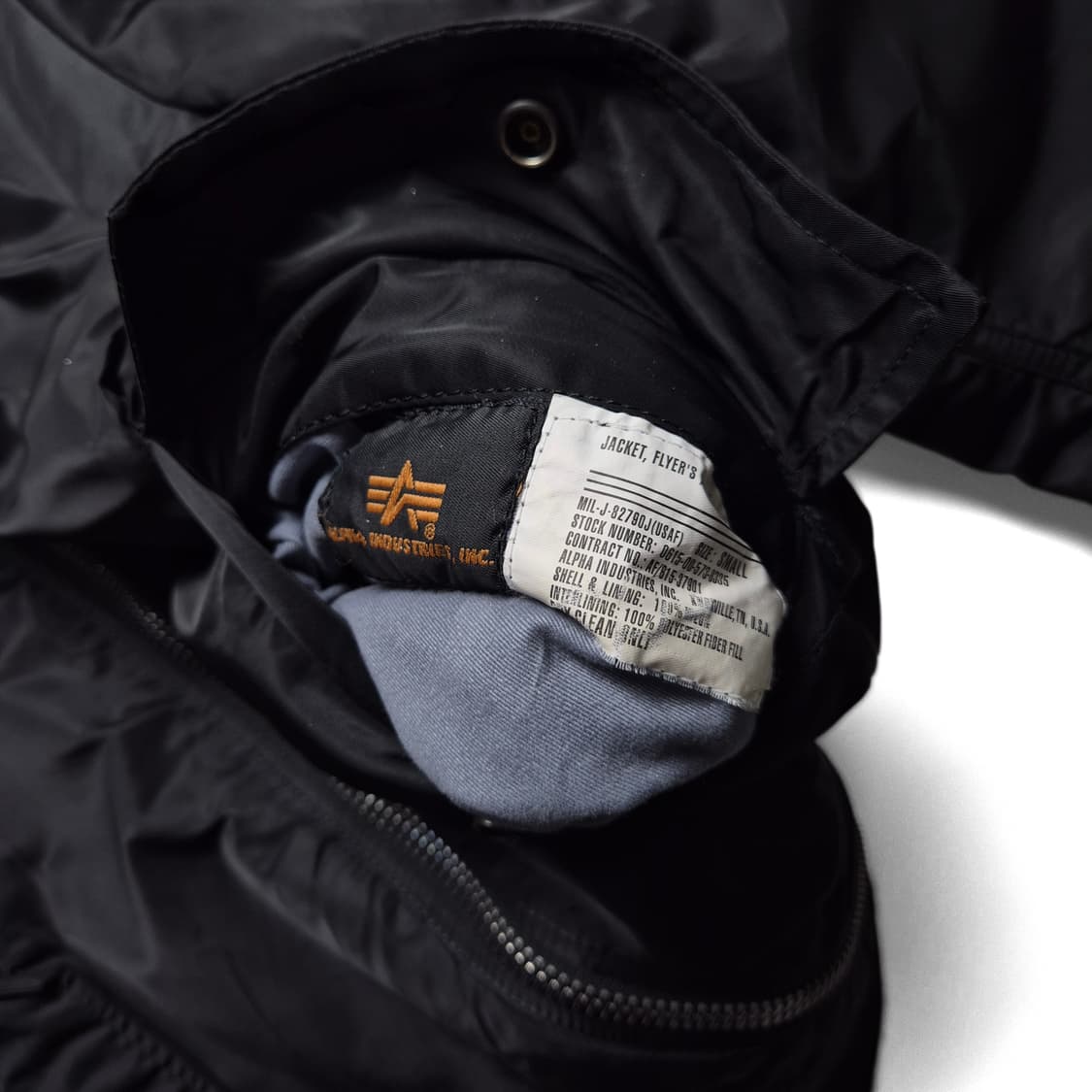 [S] 알파인더스트리 MA-1 플라이트 자켓 상품이미지7