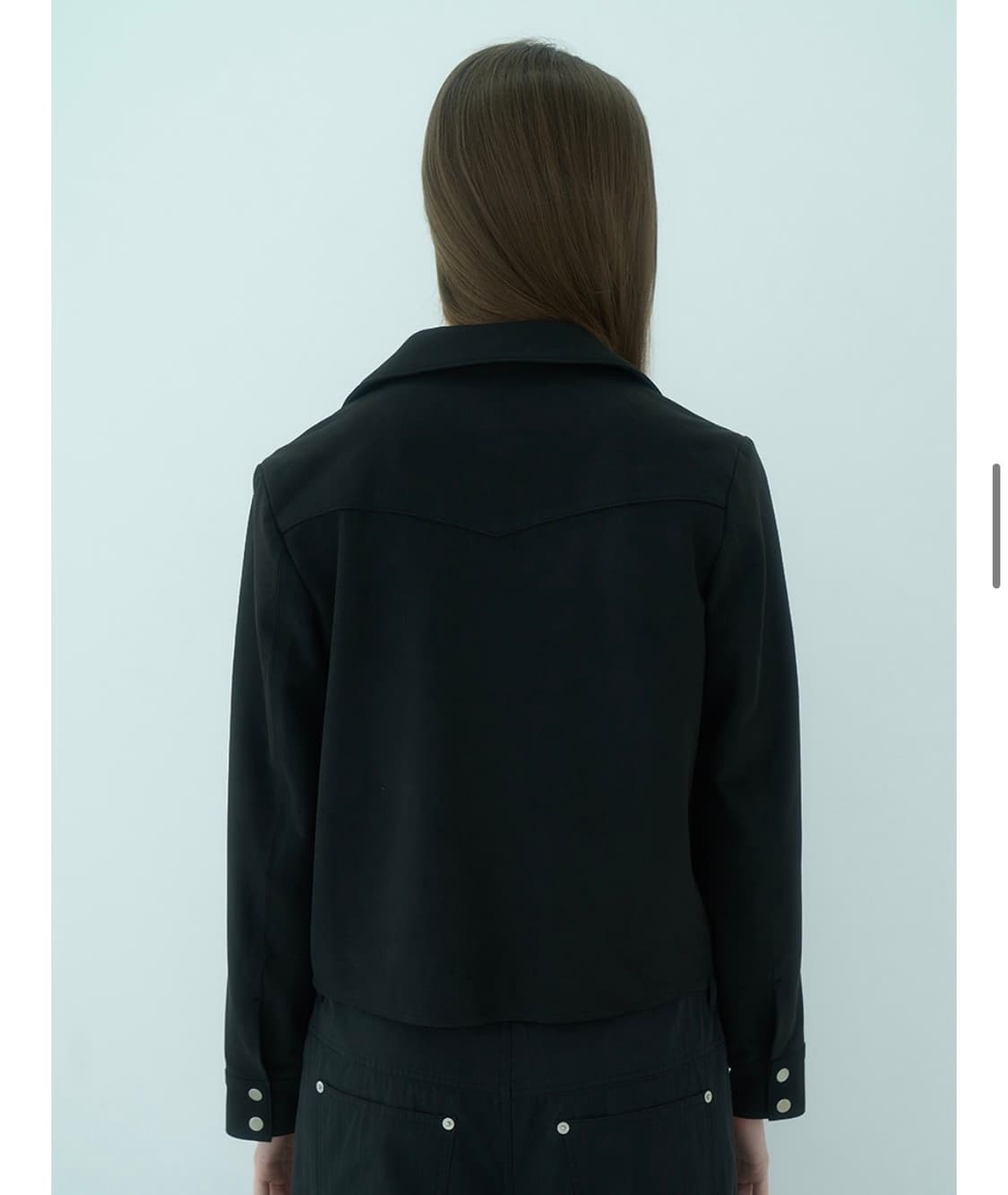태이 tangle suede jacket (black) 상품이미지5