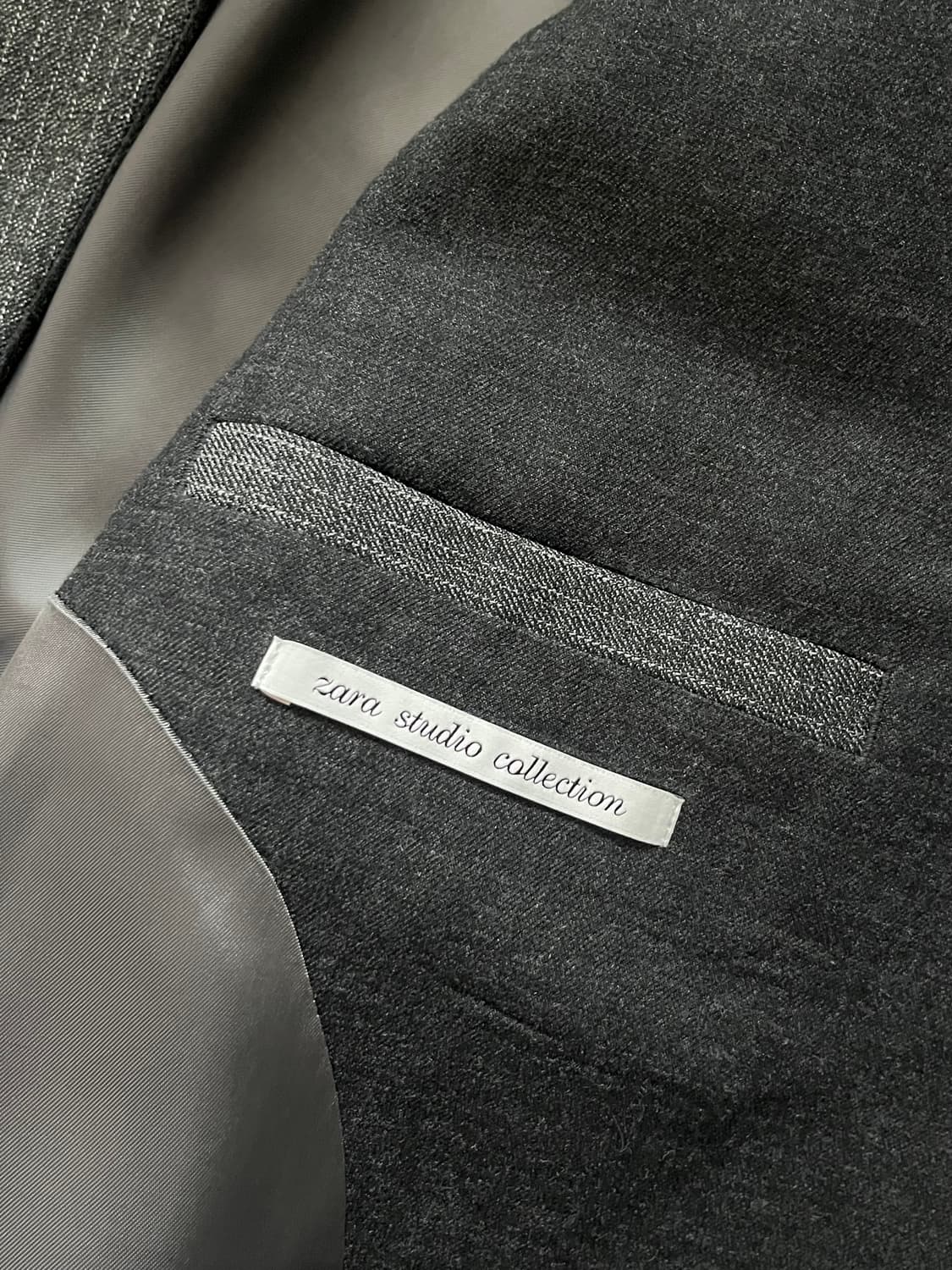 (명작.셋업판매) 자라 스튜디오 컬렉션 울블랜드 수트 셋업 상품이미지5