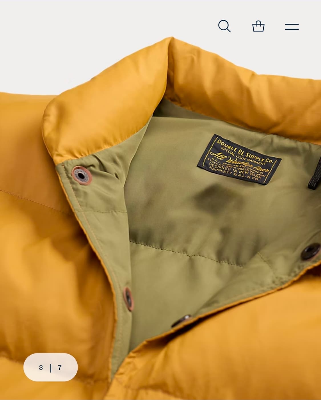 RRL 퀼트 립스탑 재킷 상품이미지3