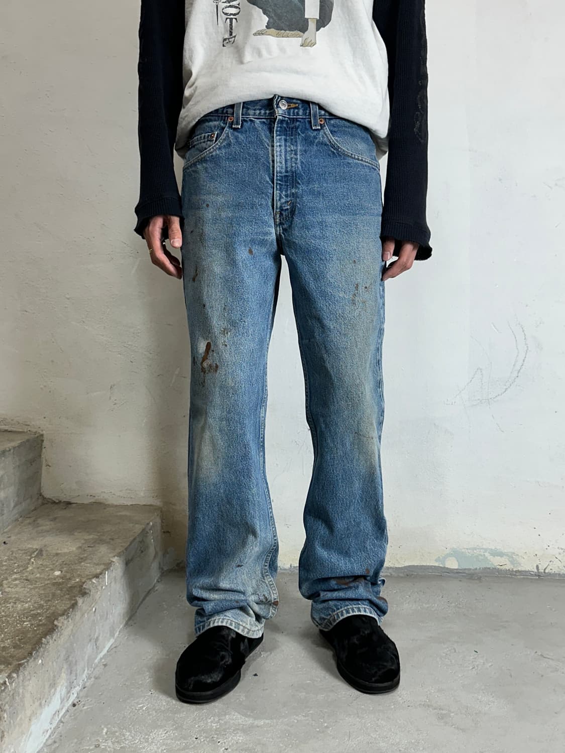 90’s 빈티지 리바이스 517 부츠컷 리바이스 청바지 상품이미지3