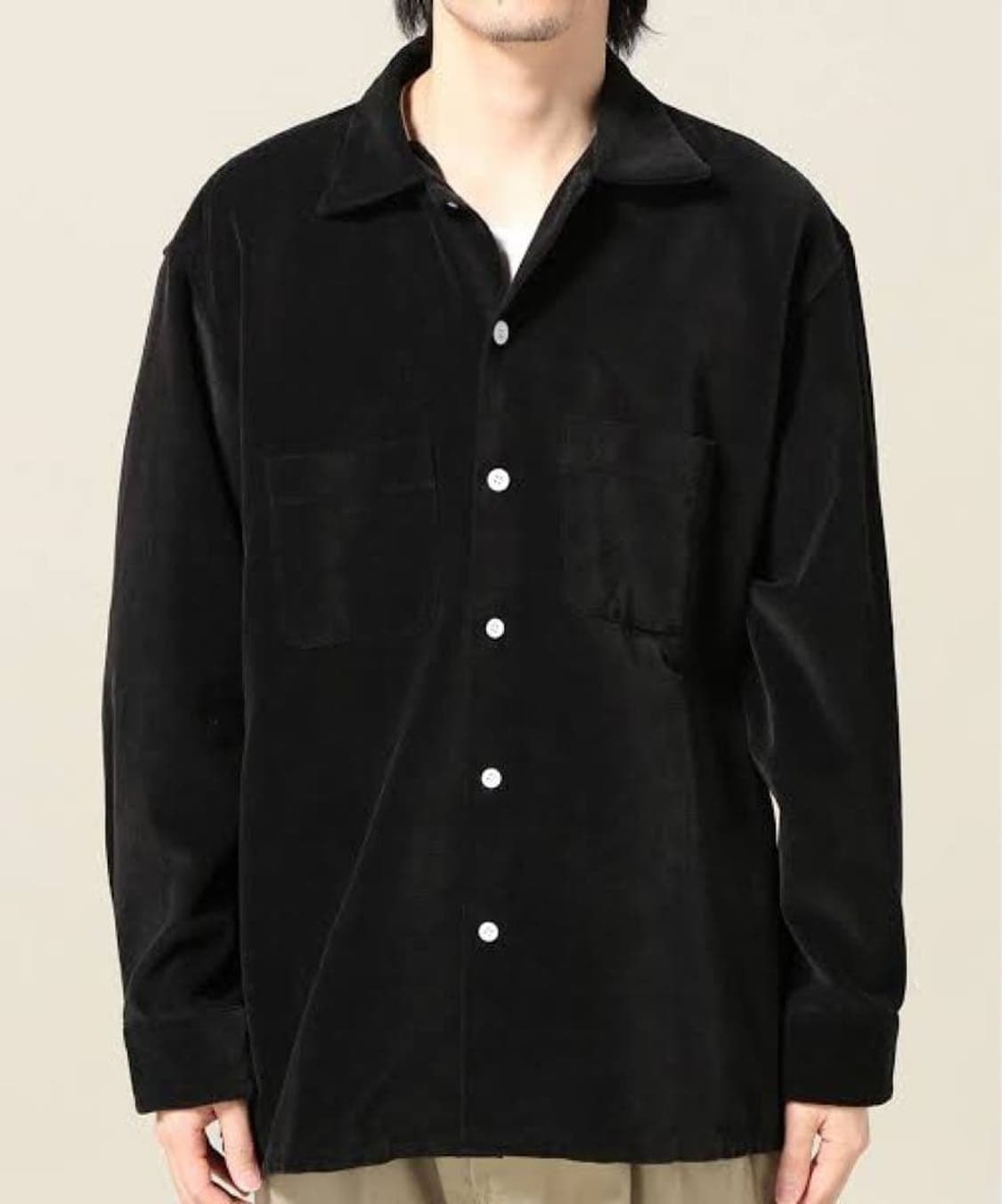 언유즈드 코듀로이 코튼 오버 셔츠 상품이미지5