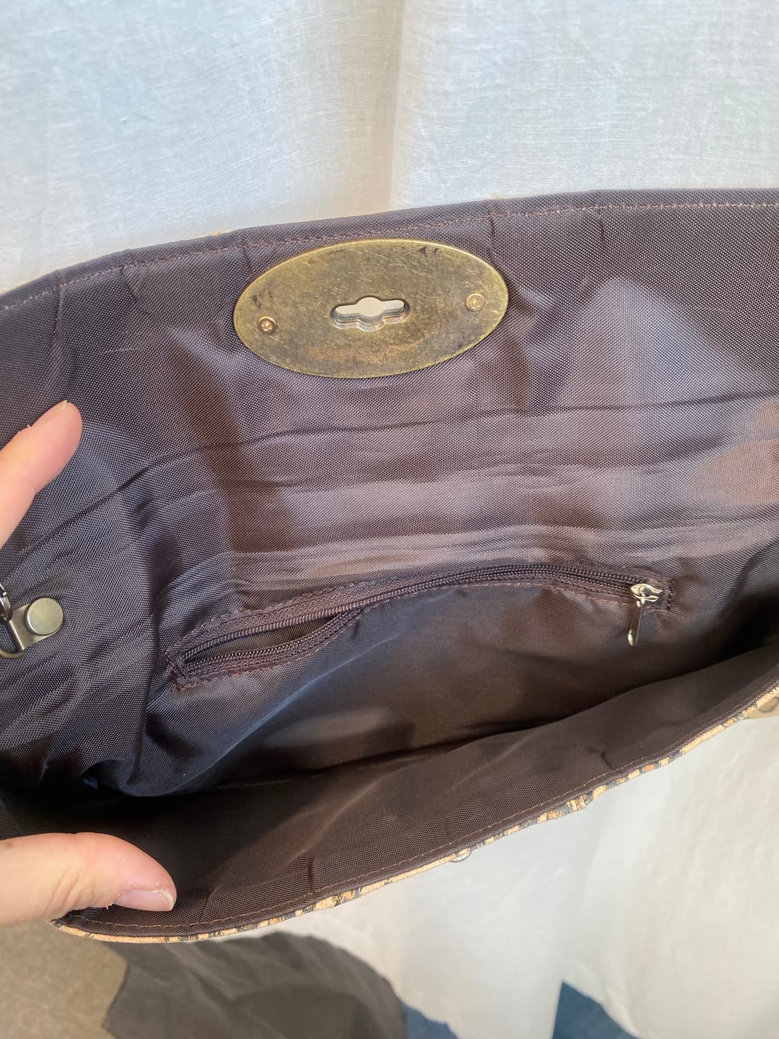 레오파드 크로스백&클러치백 상품이미지7