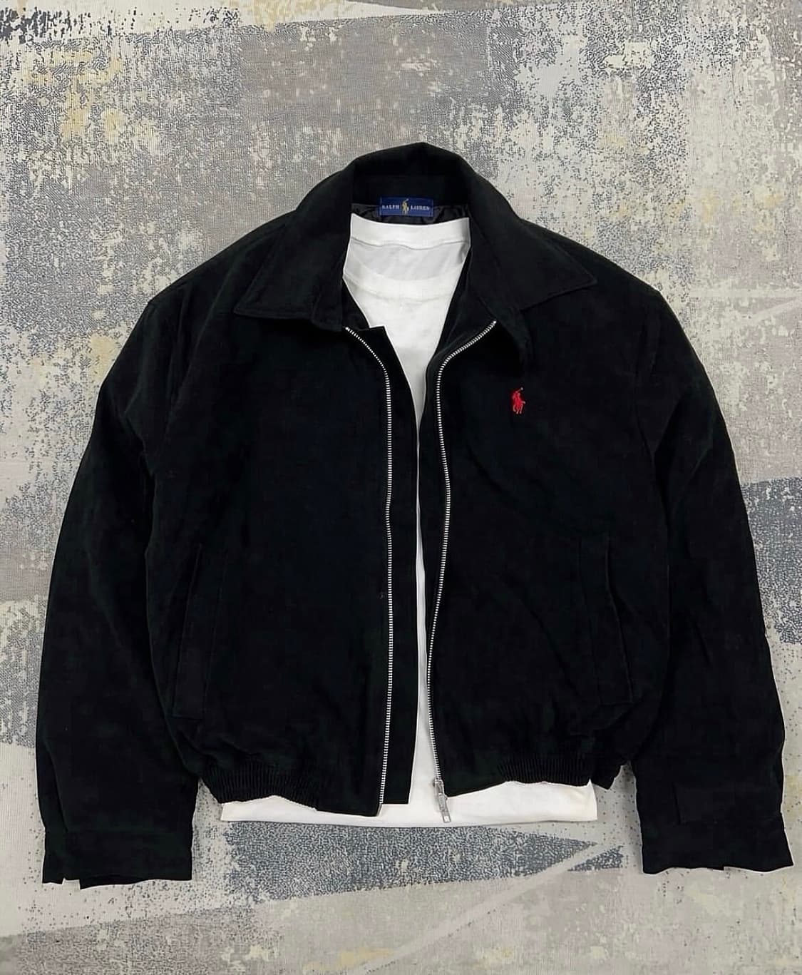 폴로 스웨이드 자켓 판매합니다 상품이미지1