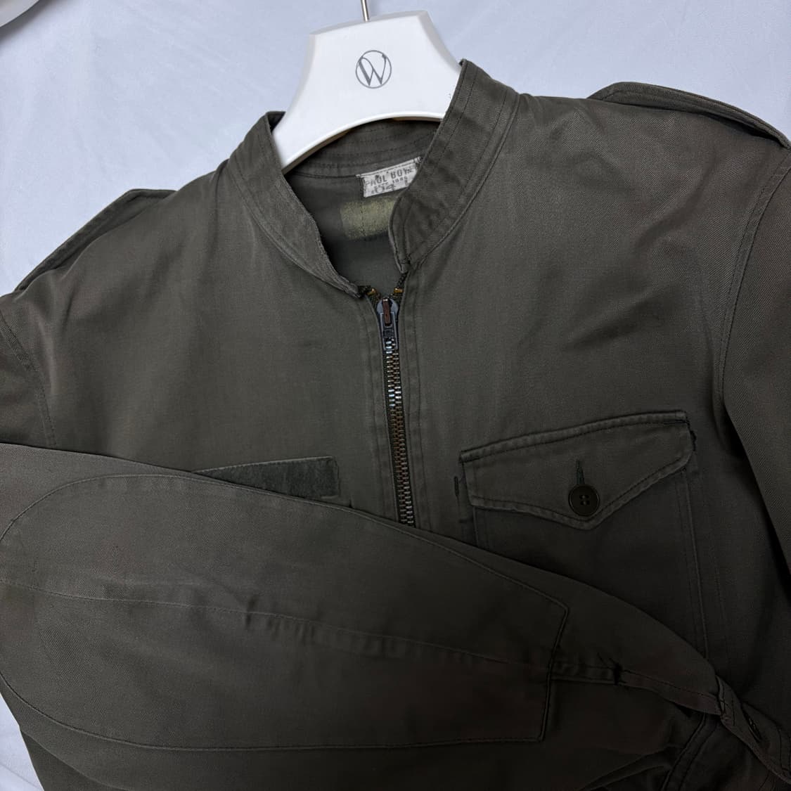 [104L] 80s Paul Boye 프렌치 밀리터리 자켓, 아티저널 상품이미지2