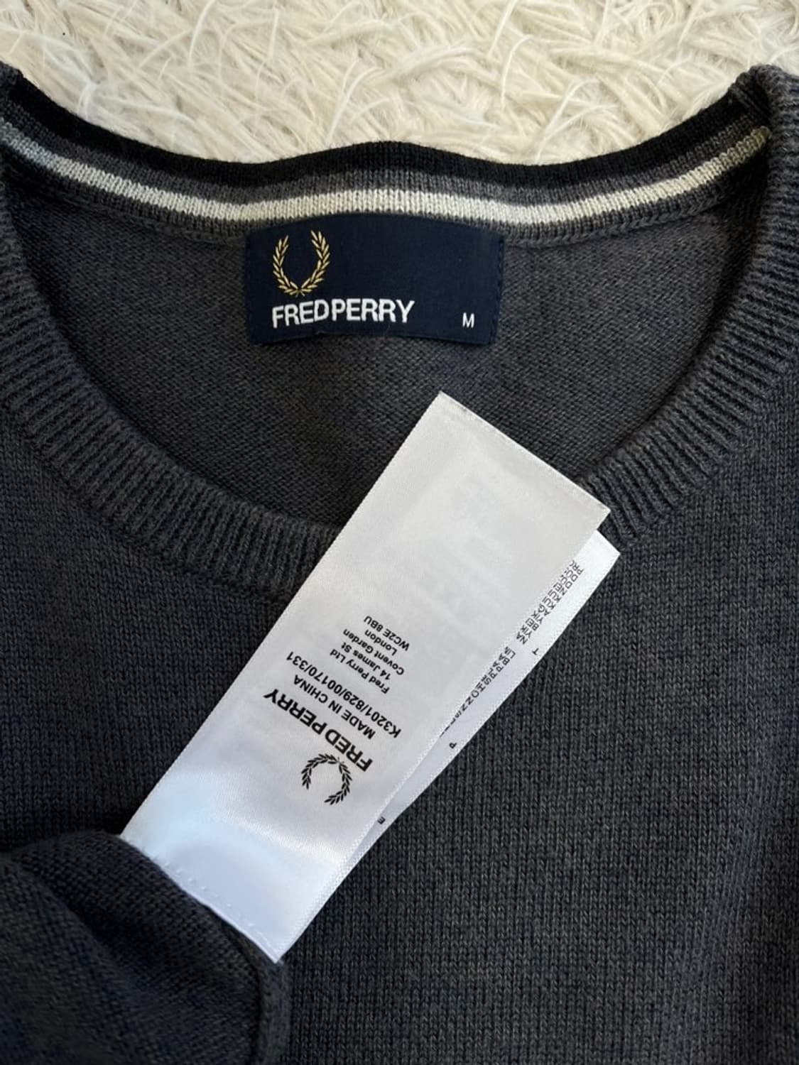 프레드페리 니트 티셔츠/#460 상품이미지5