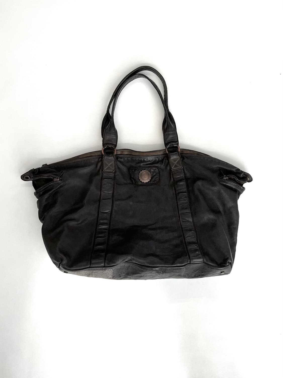 SANTA CROCE 산타 크로세 아티저널 레더 빅 숄더백 상품이미지4