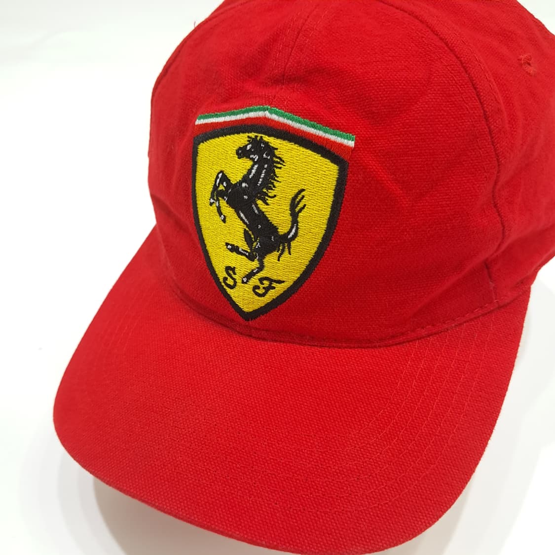 페라리 Prancing Horse 오피셜 라이선스 레드 볼캡 P1409 상품이미지1