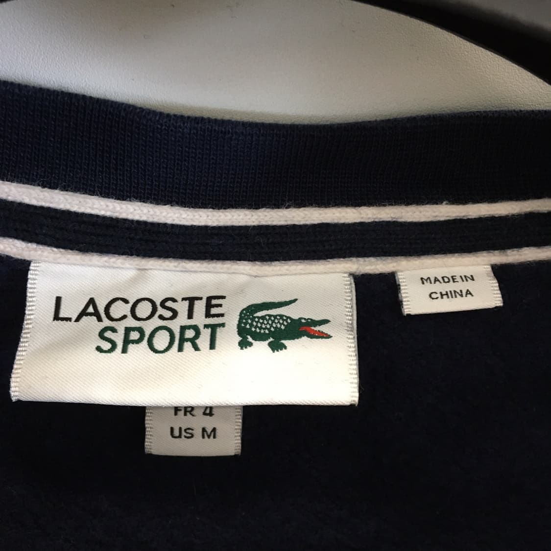 라코스테 패치로고 맨투맨 M 상품이미지5