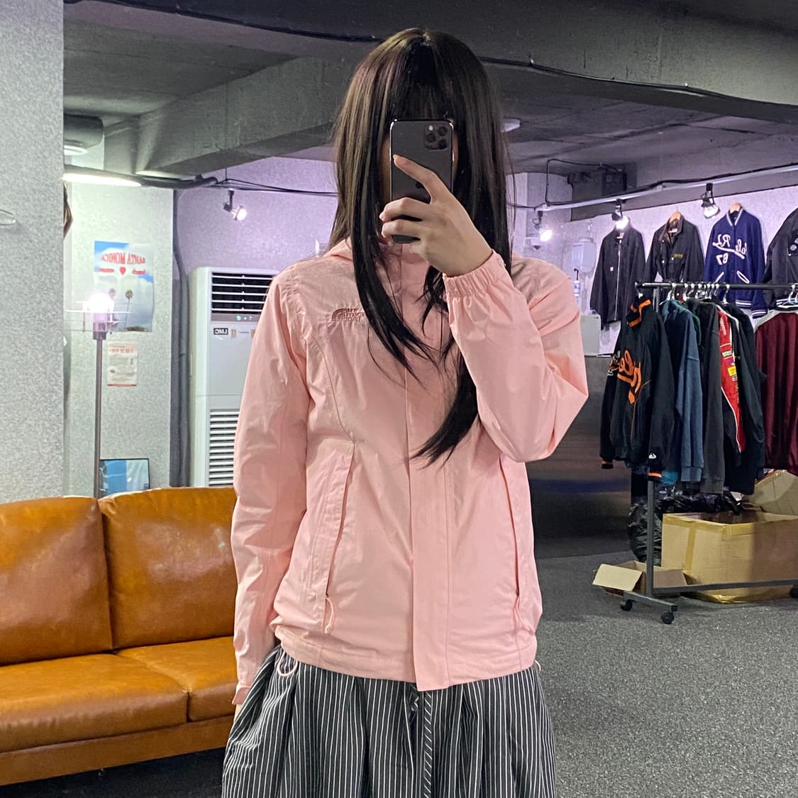 노스페이스 드라이벤트 핑크 마운틴 자켓 B2643 상품이미지1