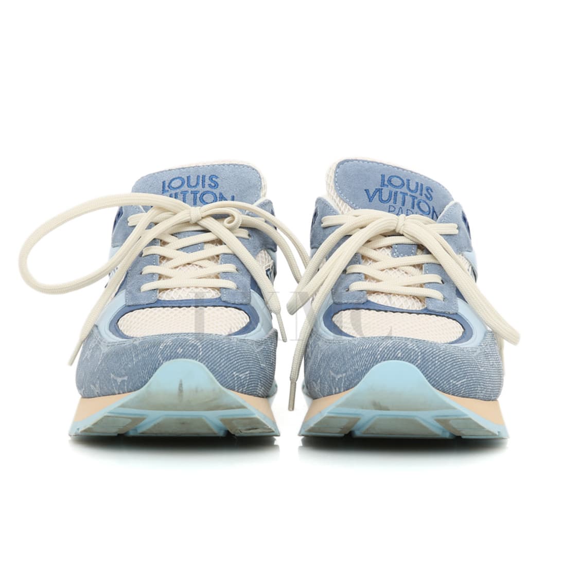 루이비통 런어웨이 데님 스니커즈 스케이트 트레이너 운동화 상품이미지1