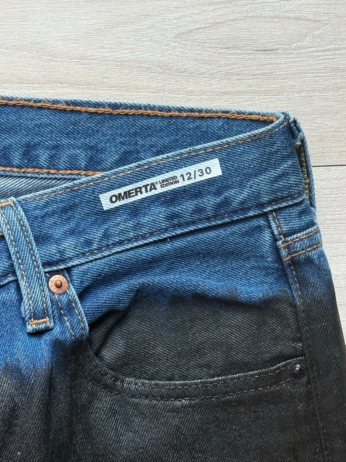 Levi's 501 Reworked Hard Coated Jean 상품이미지4
