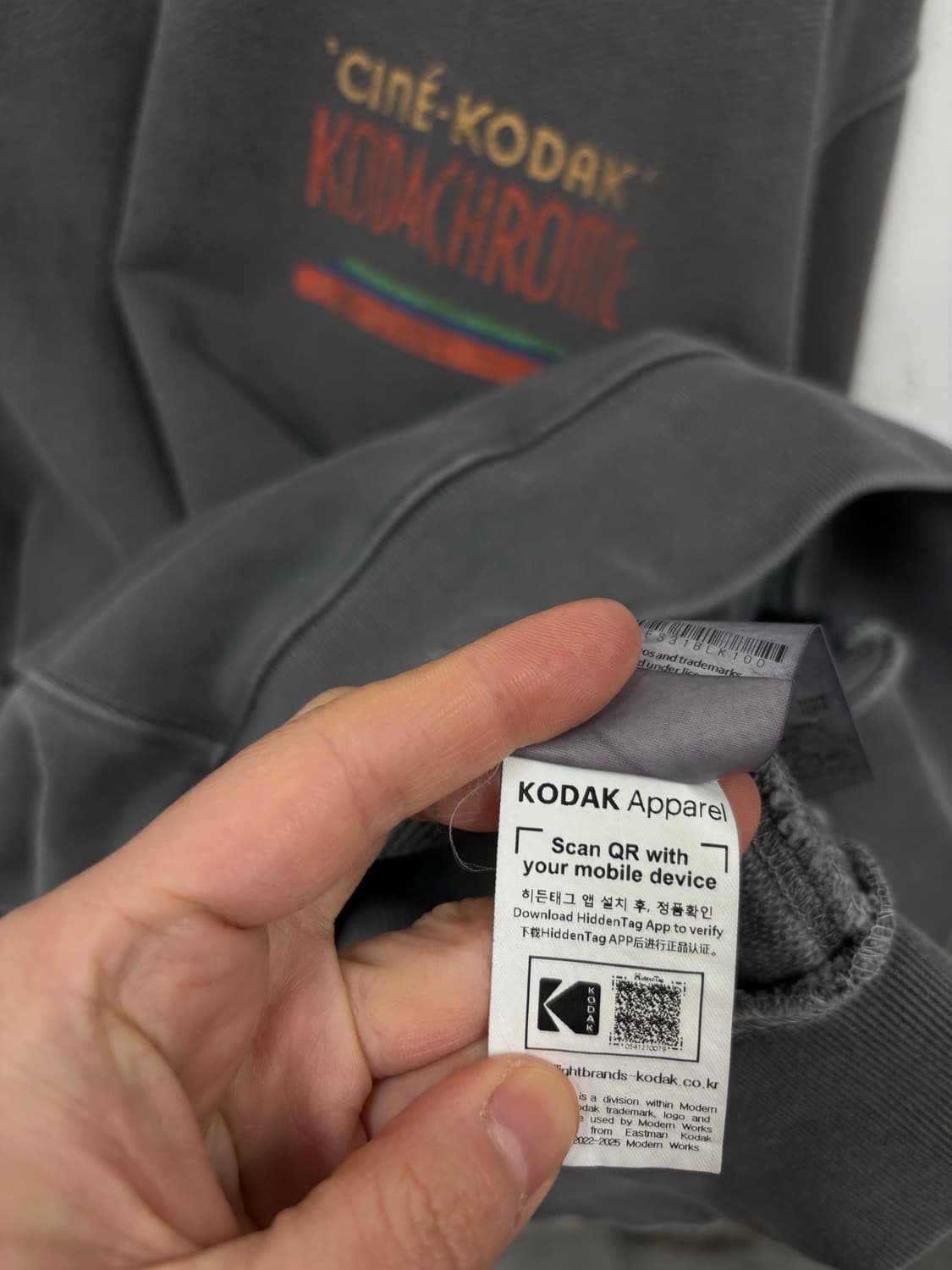 코닥 맨투맨 상품이미지6