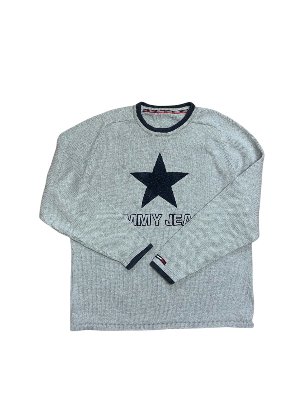 타미힐피거 빈티지 별 니트 맨투맨 상품이미지4