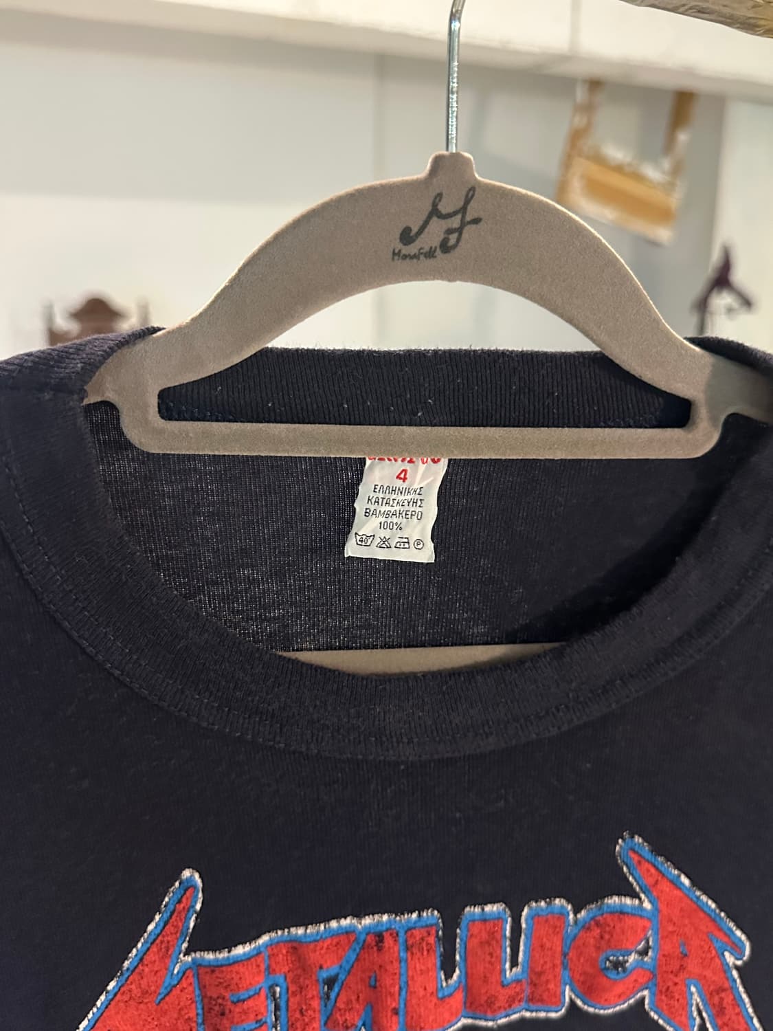 빈티지 락티 밴드티 메탈리카 상품이미지2