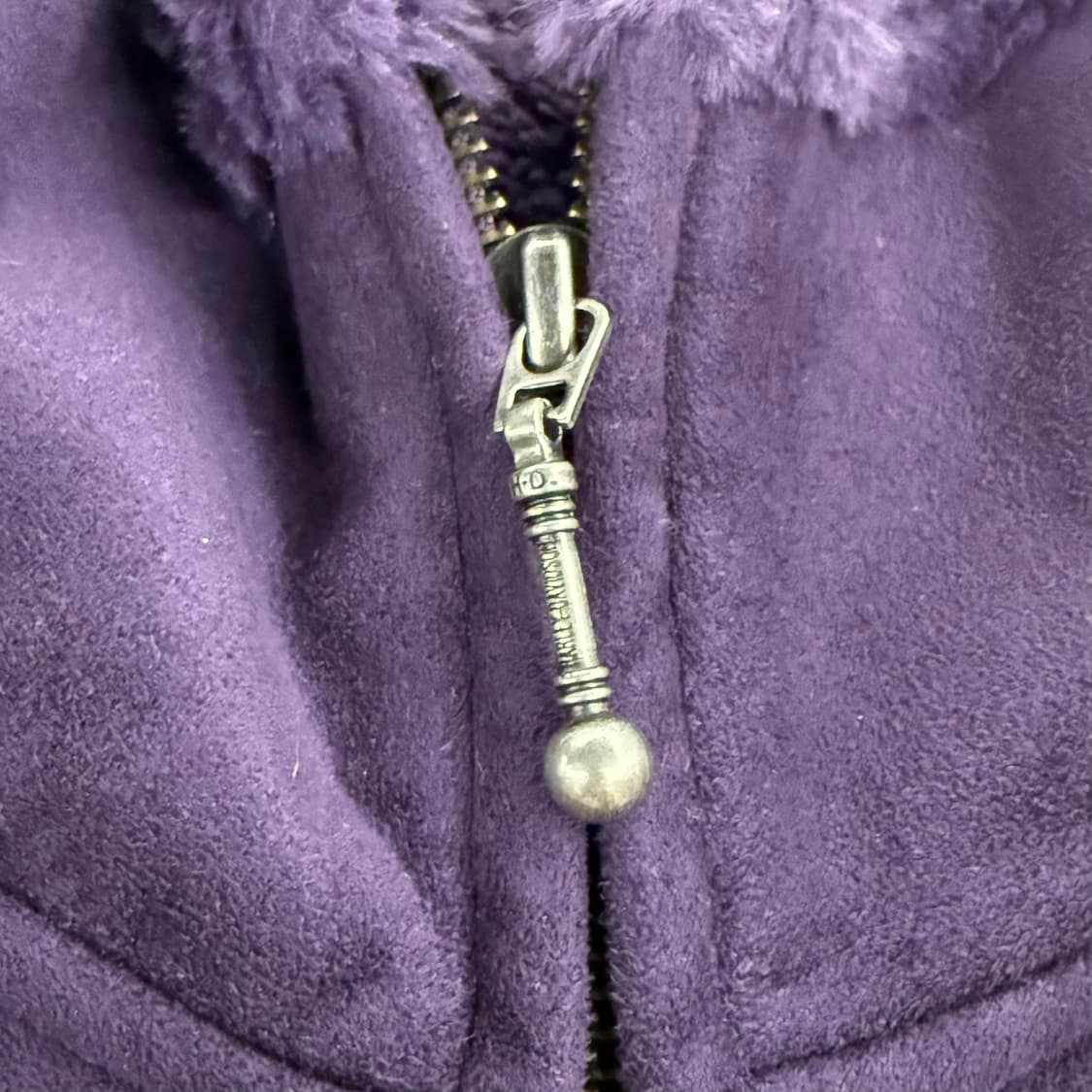 할리 데이비슨 퍼플 털 자켓  상품이미지7