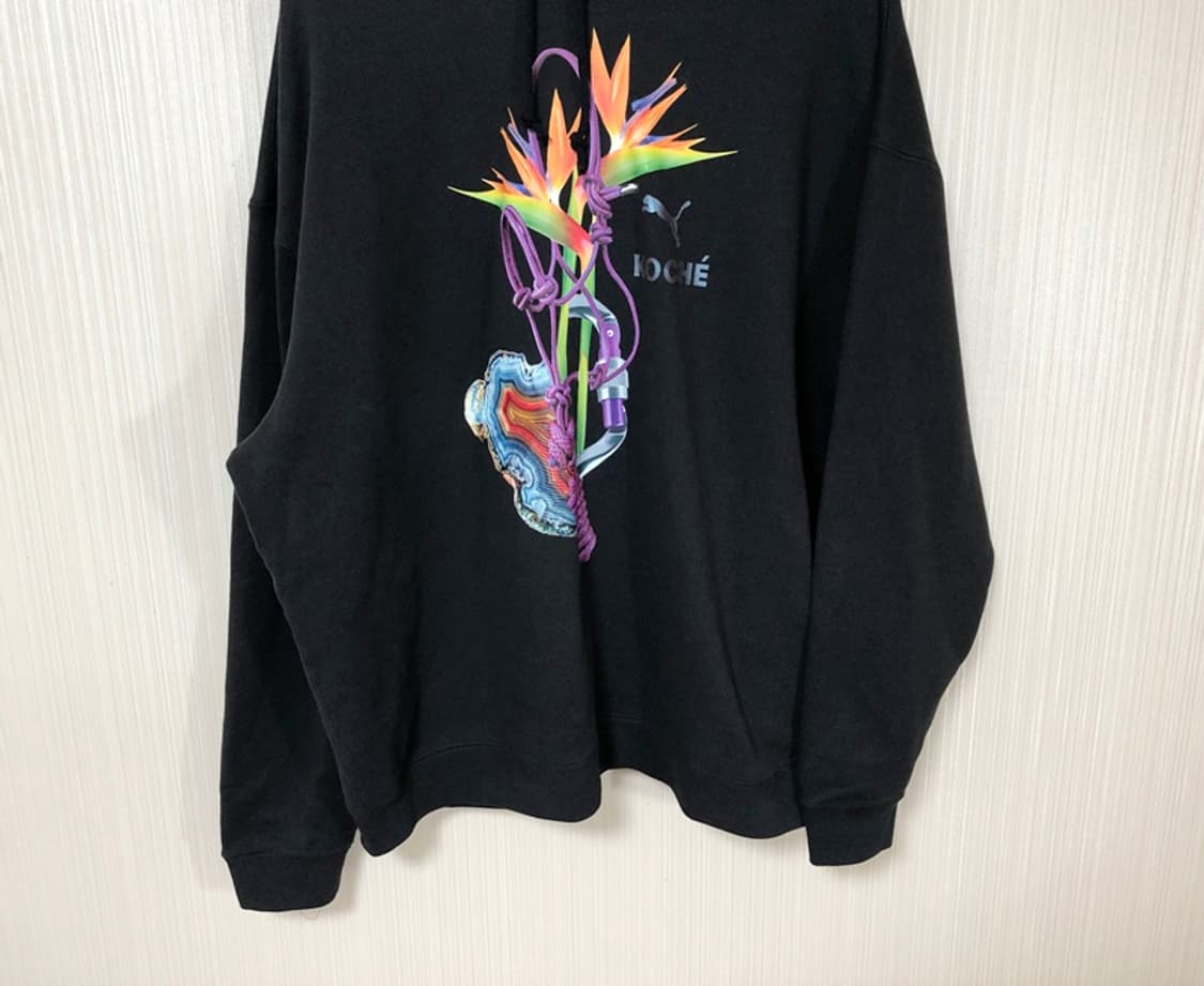 푸마X코쉐(코셰)KOCHE 콜라보후디/블랙 L(해외) 상품이미지3