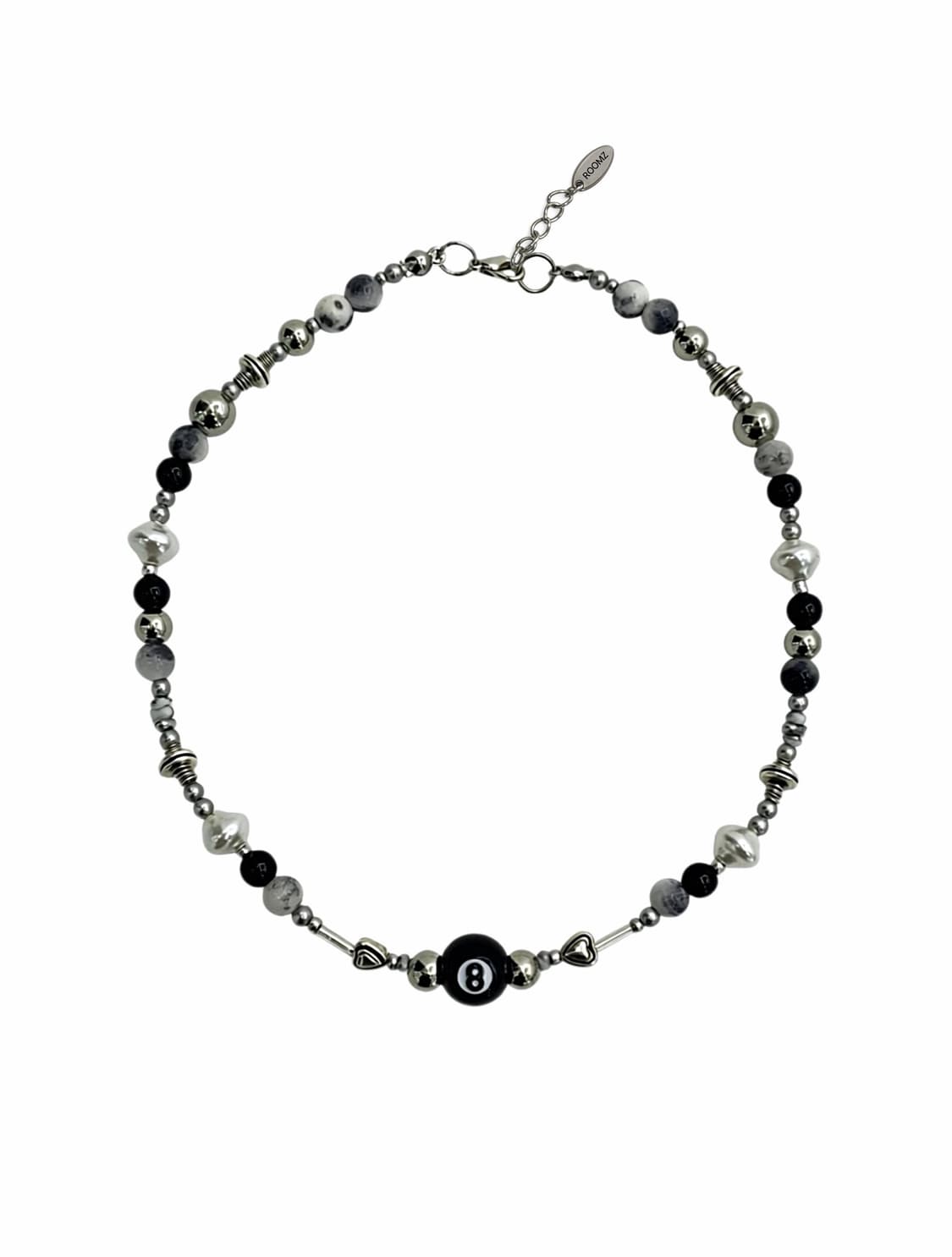 (룸즈)  8 ball 비즈목걸이 상품이미지1