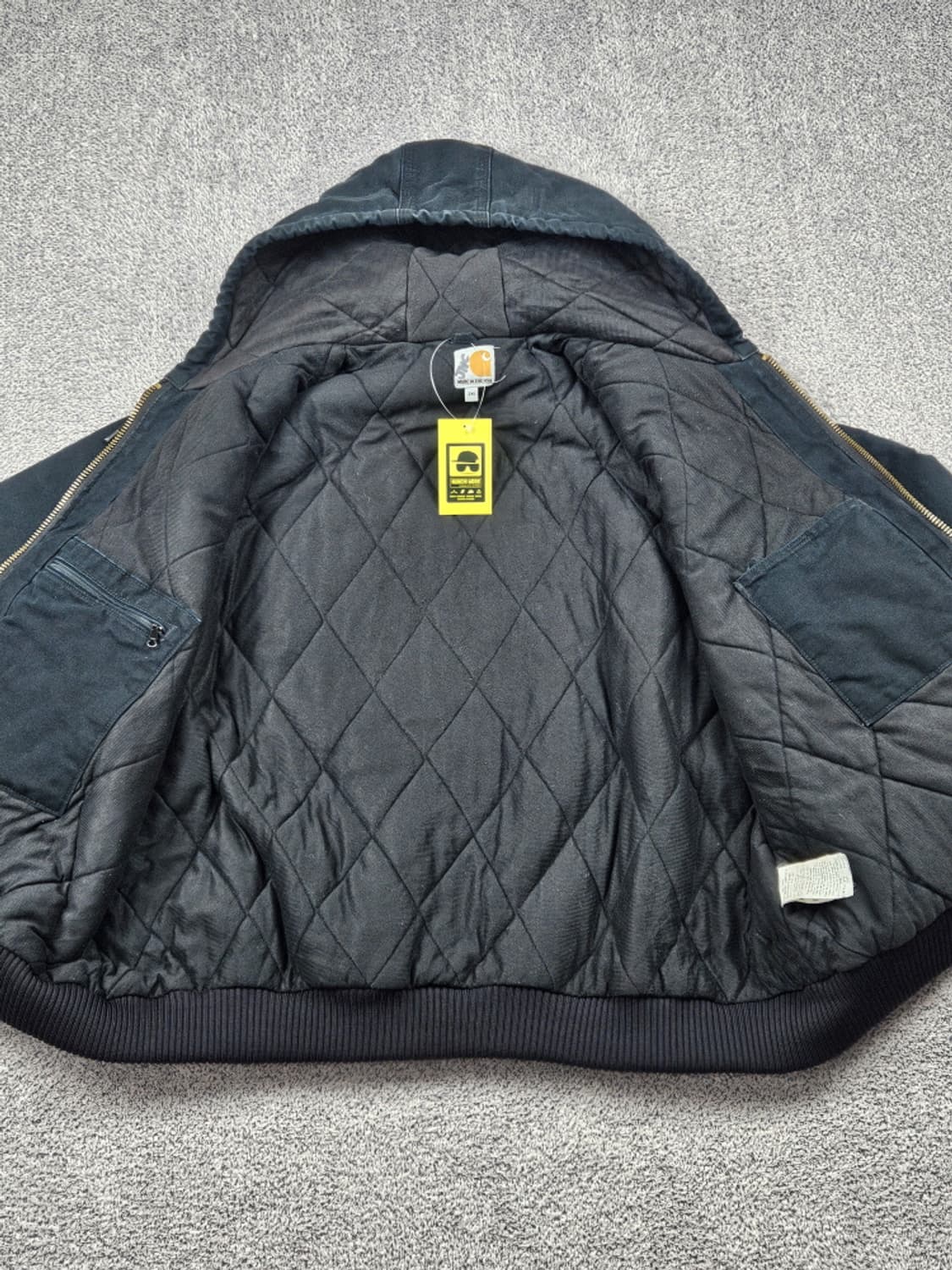 USA 칼하트 J140 덕 액티브 후드 워크 자켓 (2XL)/ 10280 상품이미지10