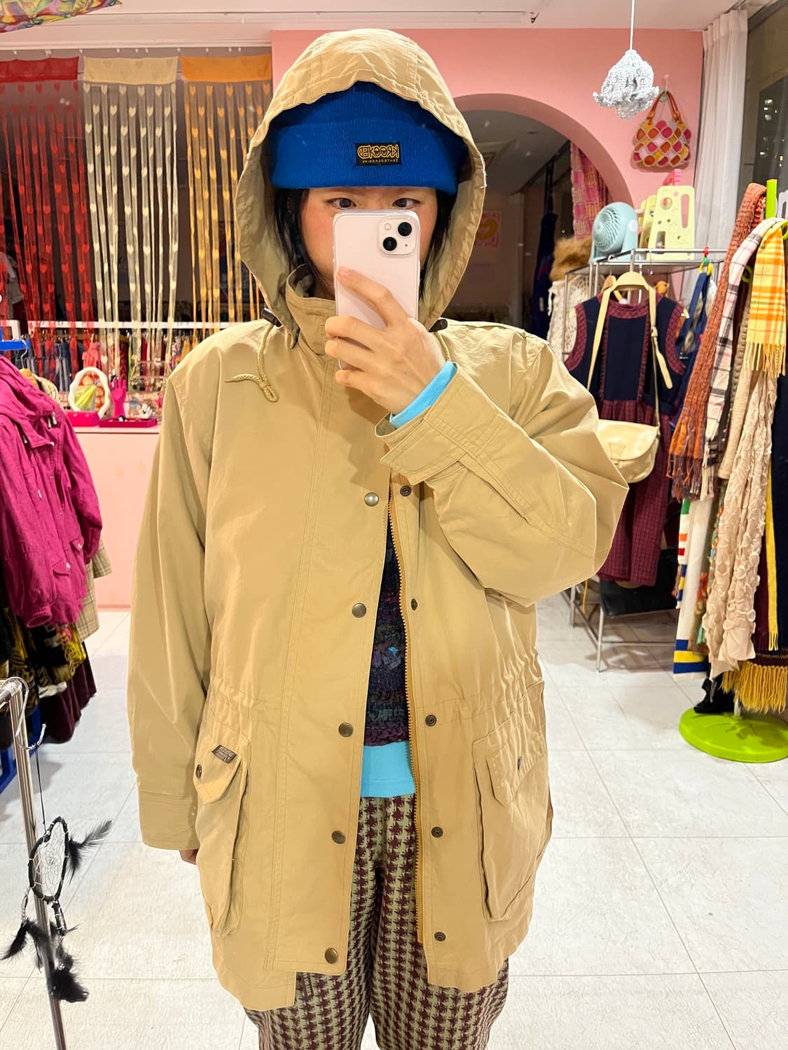 빈티지 야상 사파리 자켓 상품이미지8