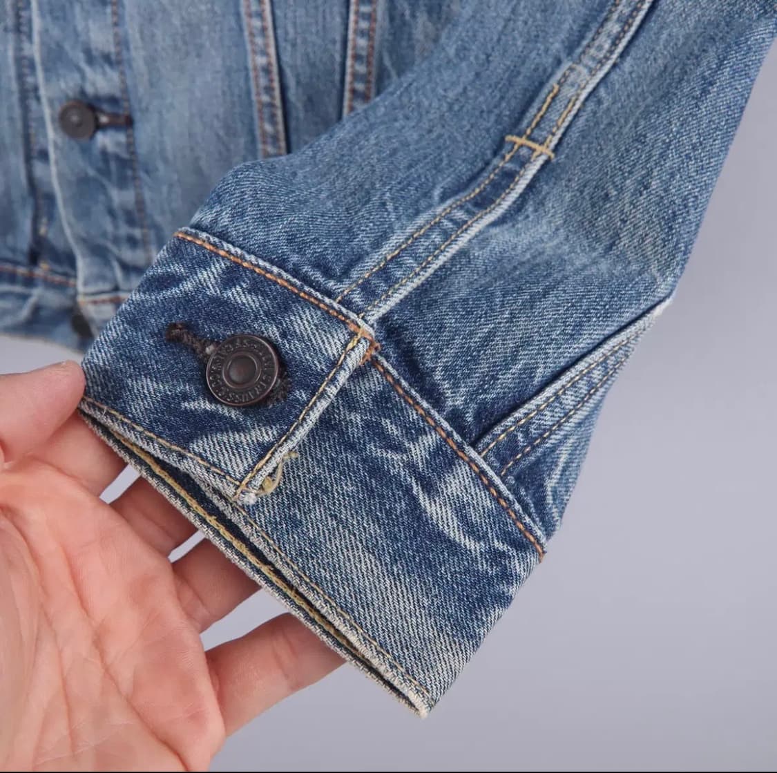 리바이스 빈티지 데님 트러커 자켓 s 상품이미지3