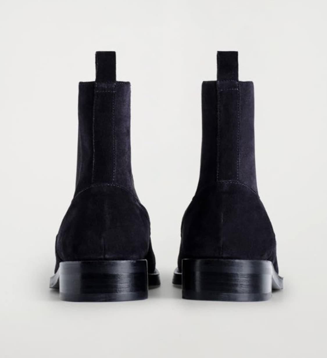 Cos 스퀘어 토 레더 첼시 부츠 상품이미지3