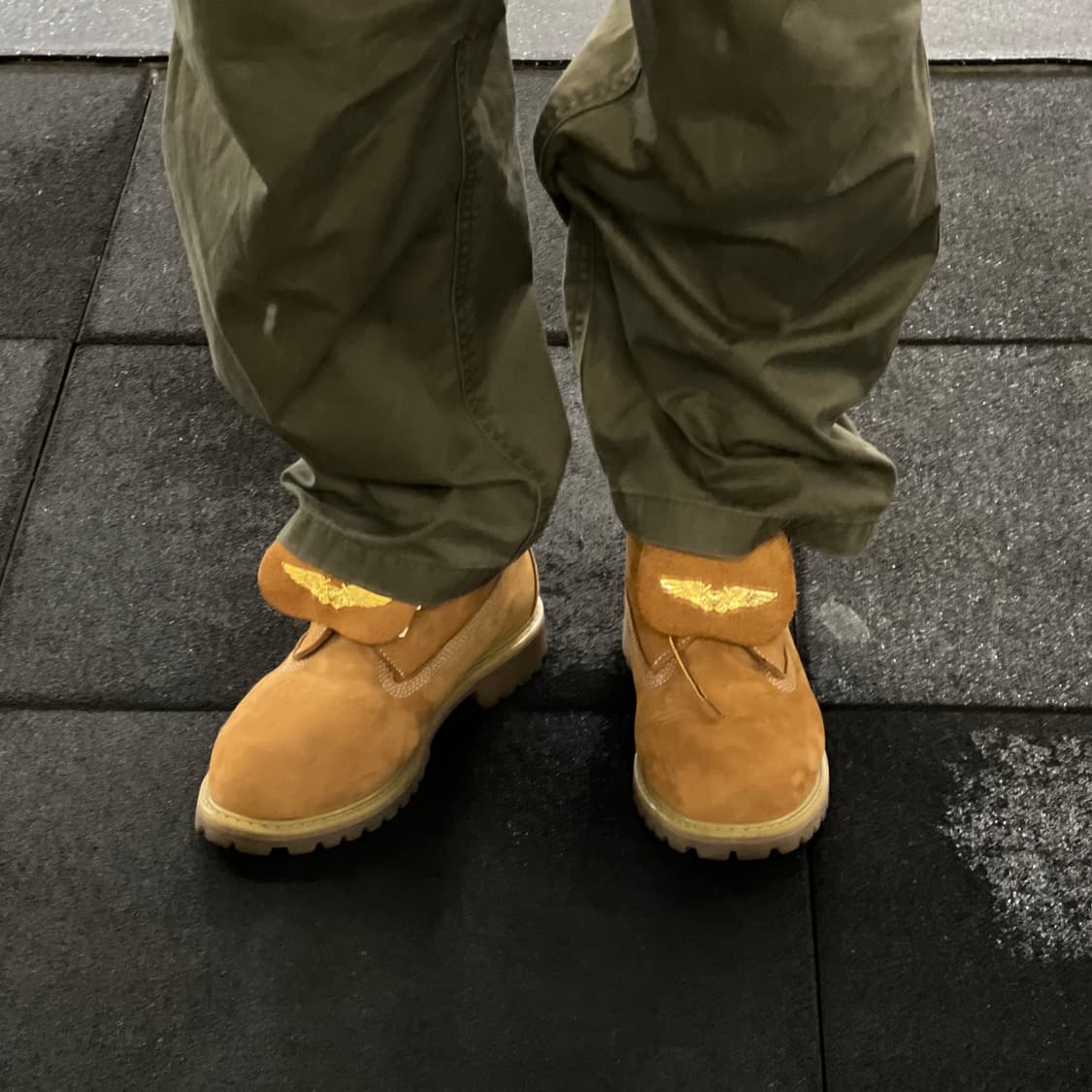 팀버랜드맛 호킨스 부츠275 + 금장 브로치세트 상품이미지9