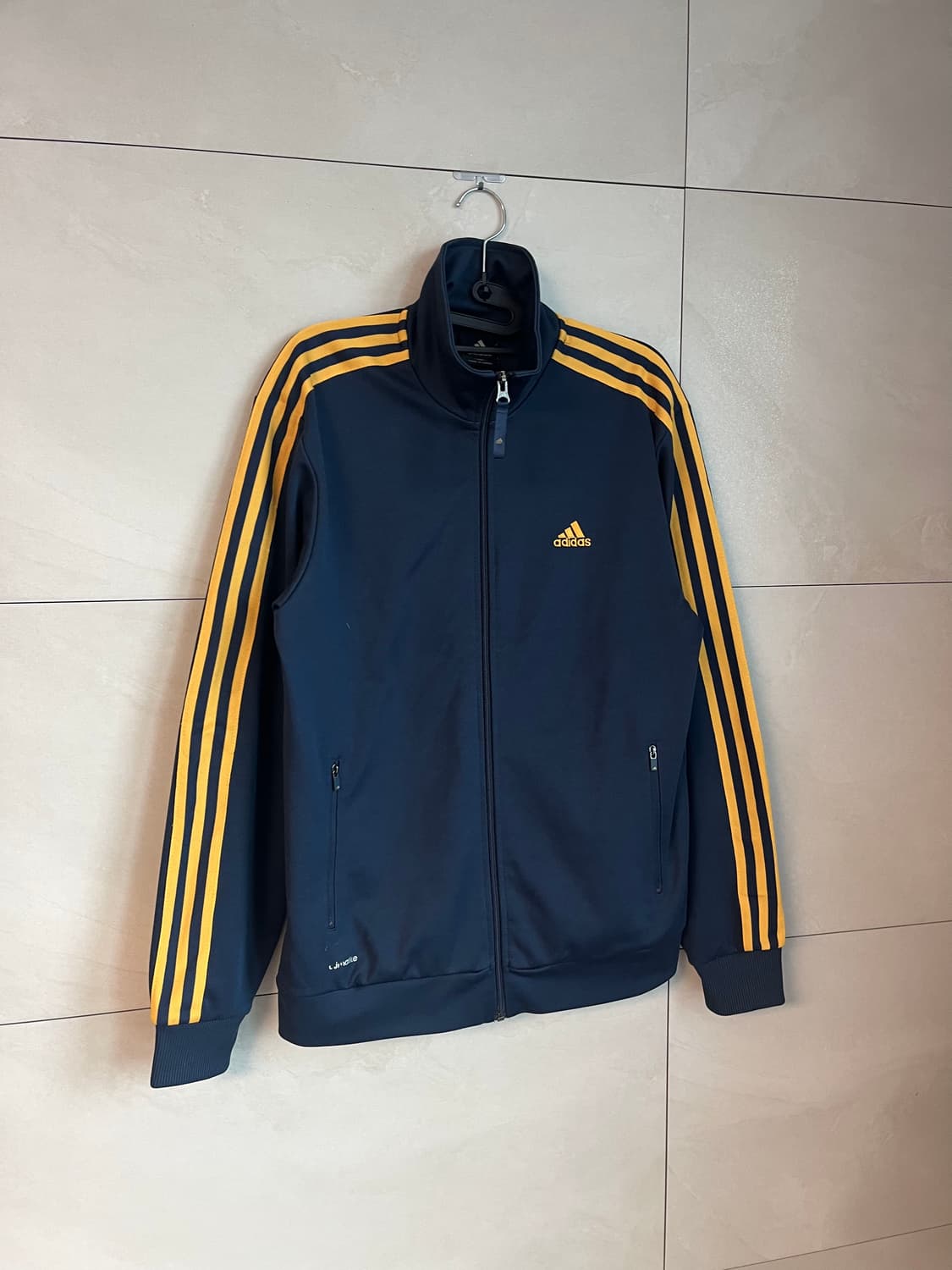아디다스 대장 네이비 옐로우 라인 져지 [100] 상품이미지2