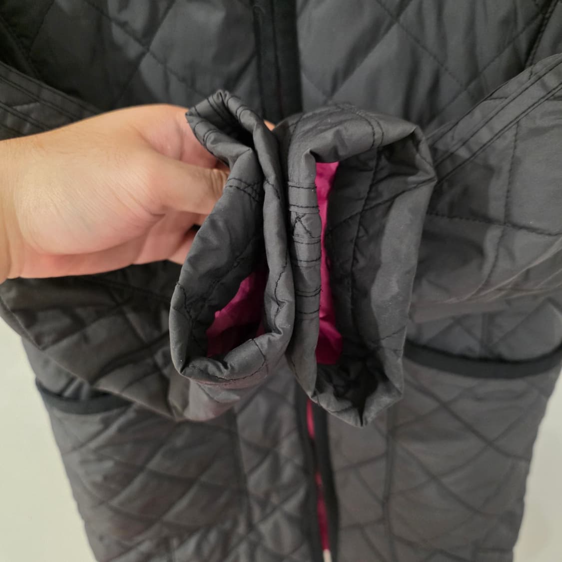 아디다스 네오 퀼팅 후드 자켓 S 상품이미지6