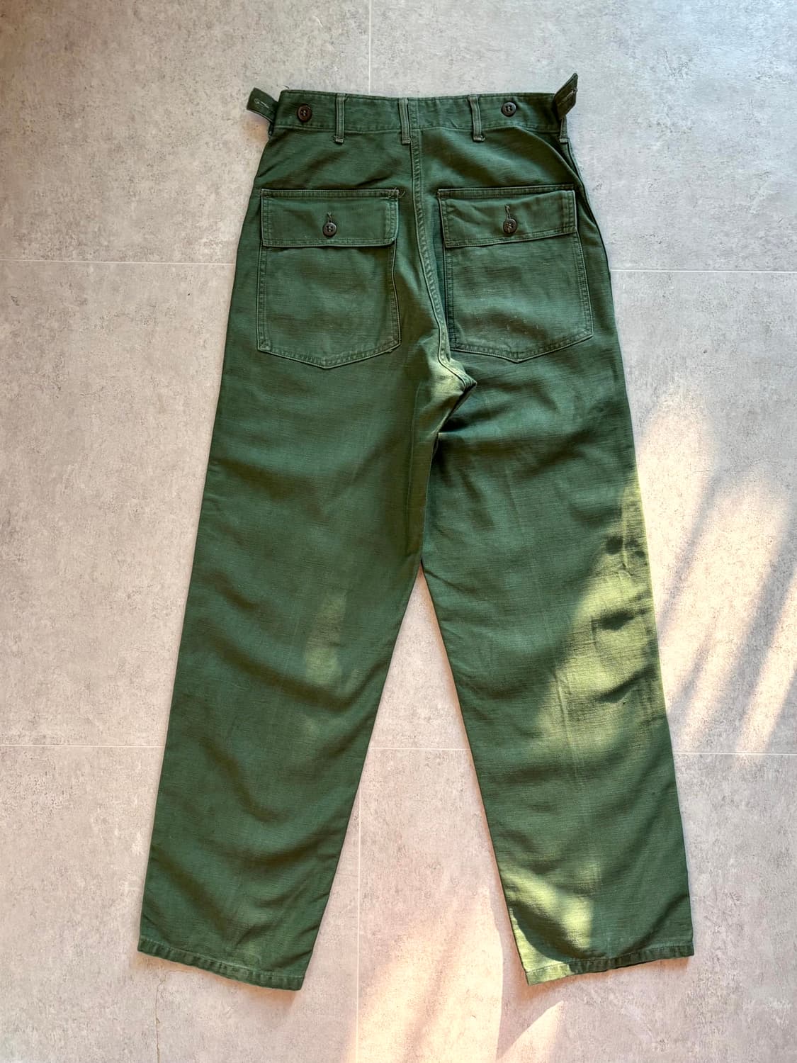 50's 미군 OG 107 퍼티그 팬츠 S(28~29) 초기형 상품이미지9