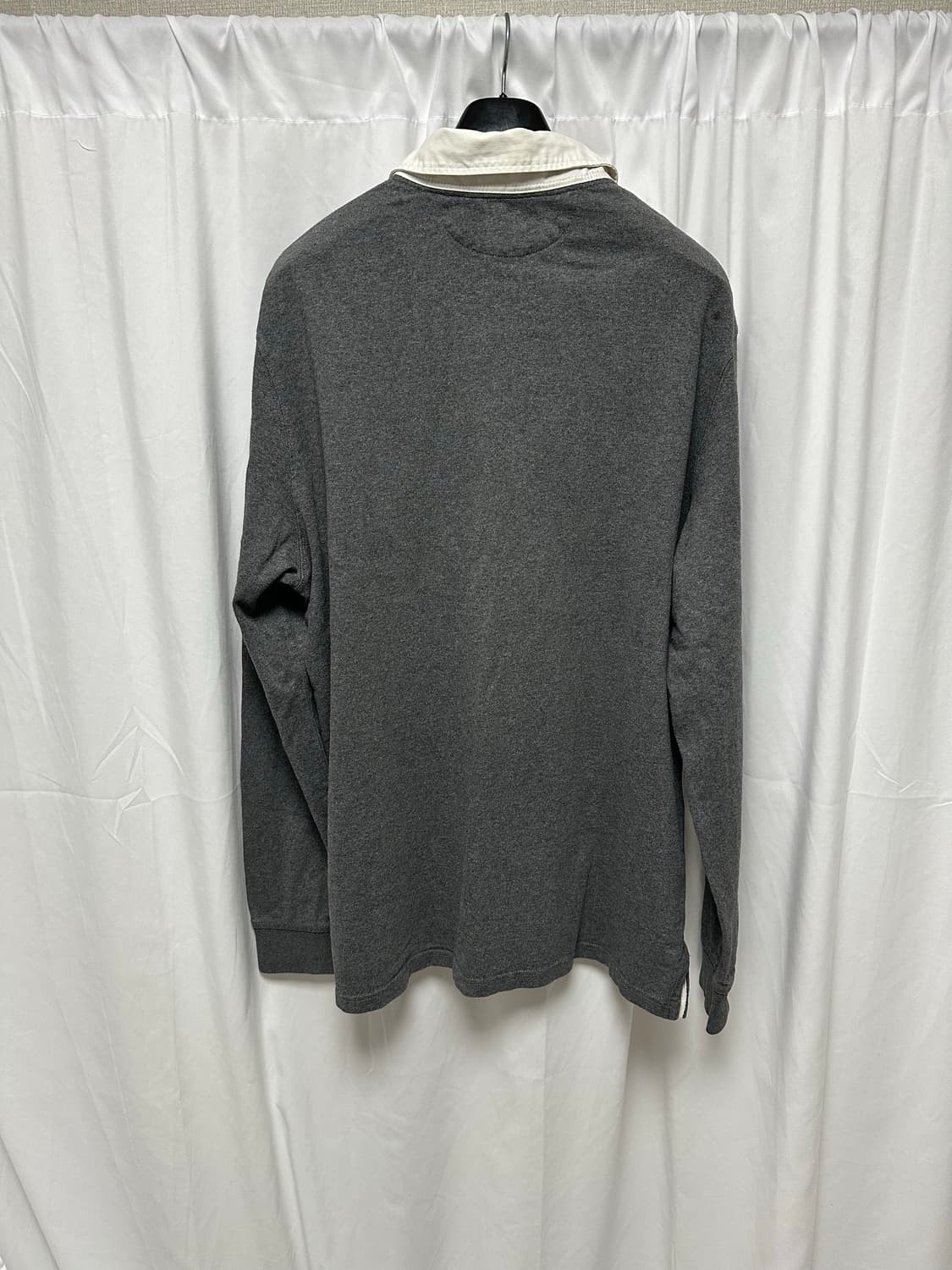 no.78 폴로 랄프로렌 럭비 셔츠 긴팔 그레이 xl 상품이미지4