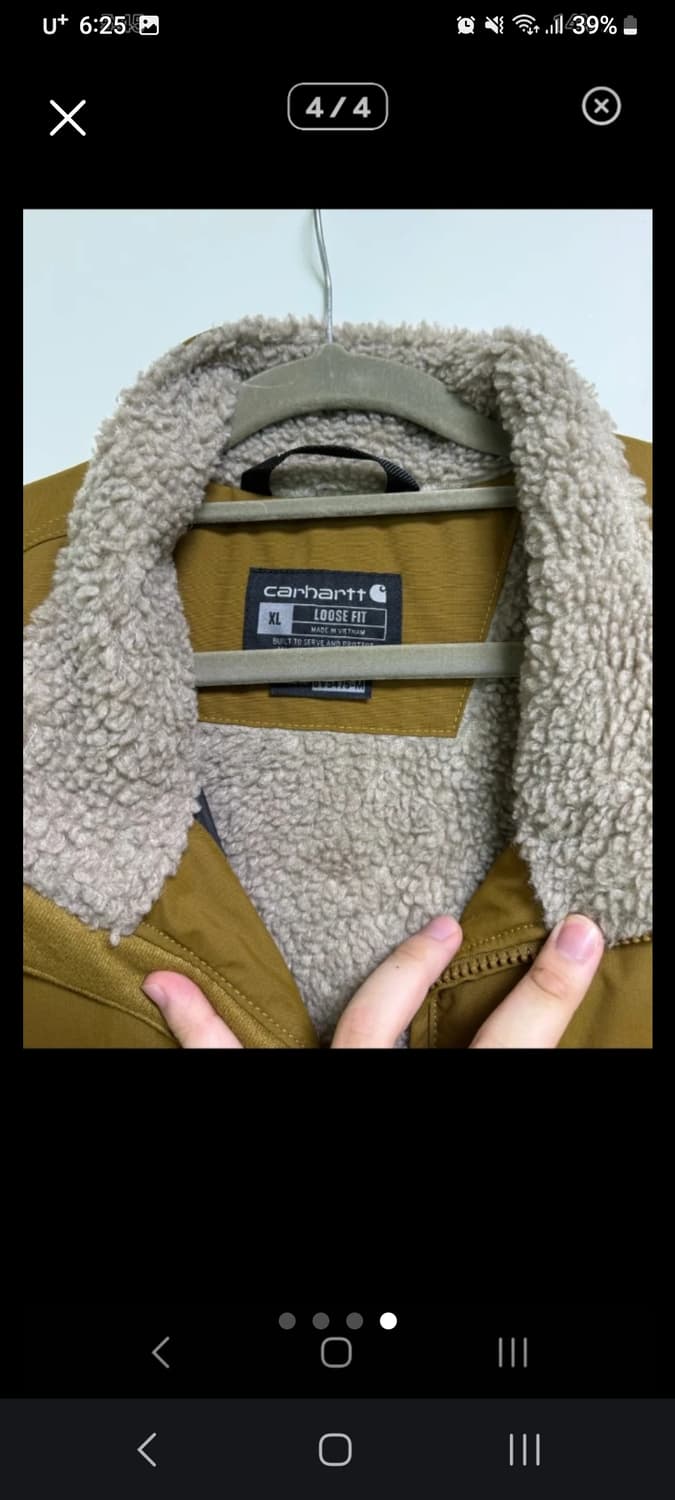 칼하트 패딩조끼 상품이미지4