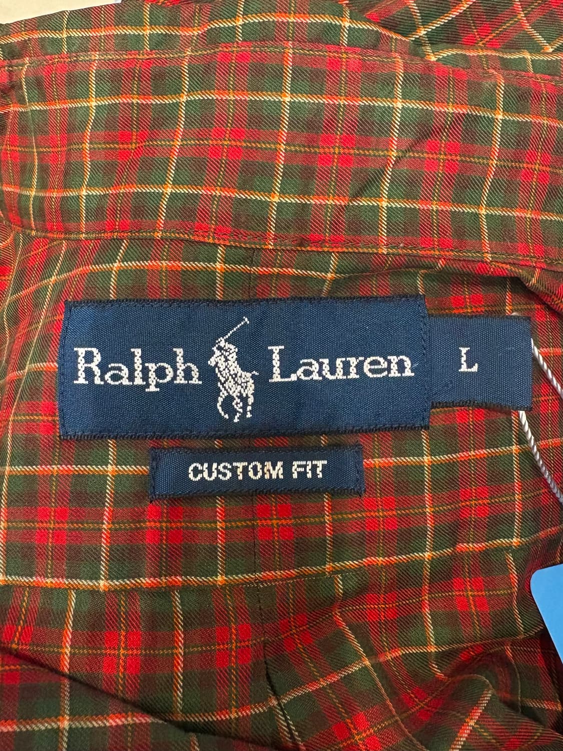폴로 랄프로렌 타탄 체크셔츠 상품이미지8