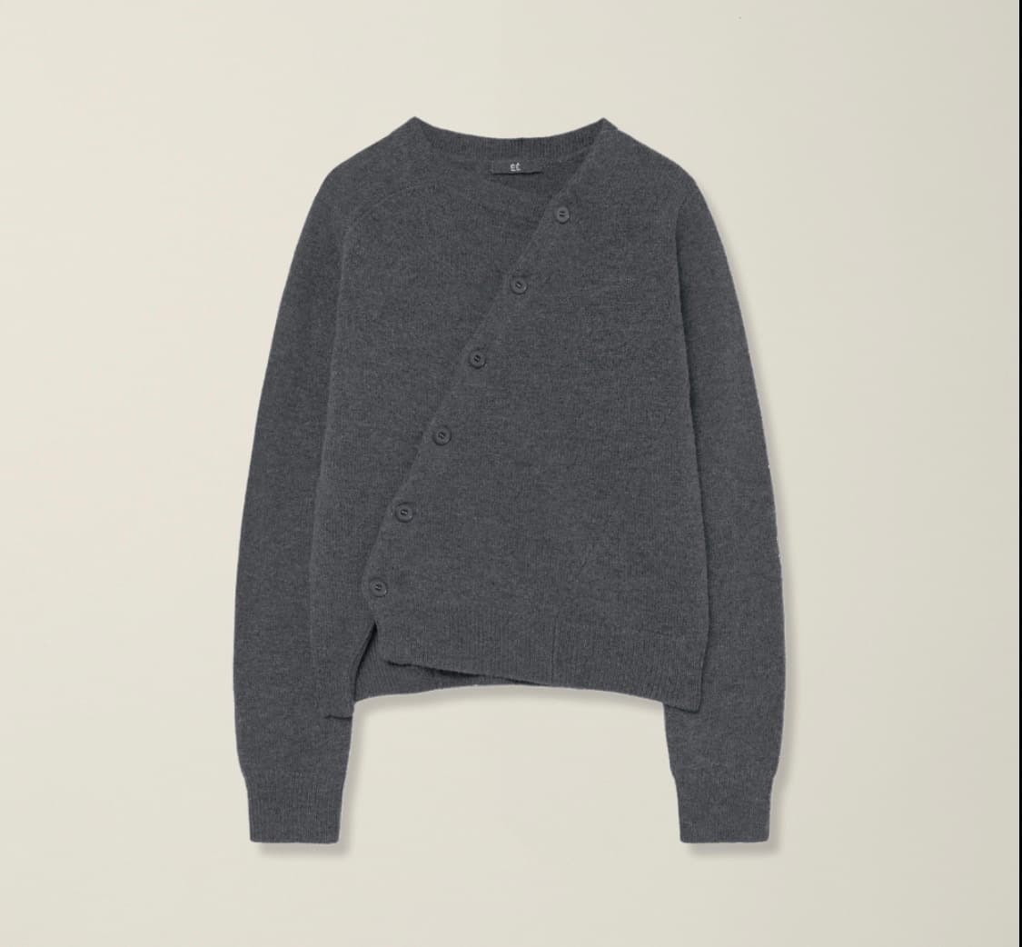 EE 2way  cardigan GREY 상품이미지1