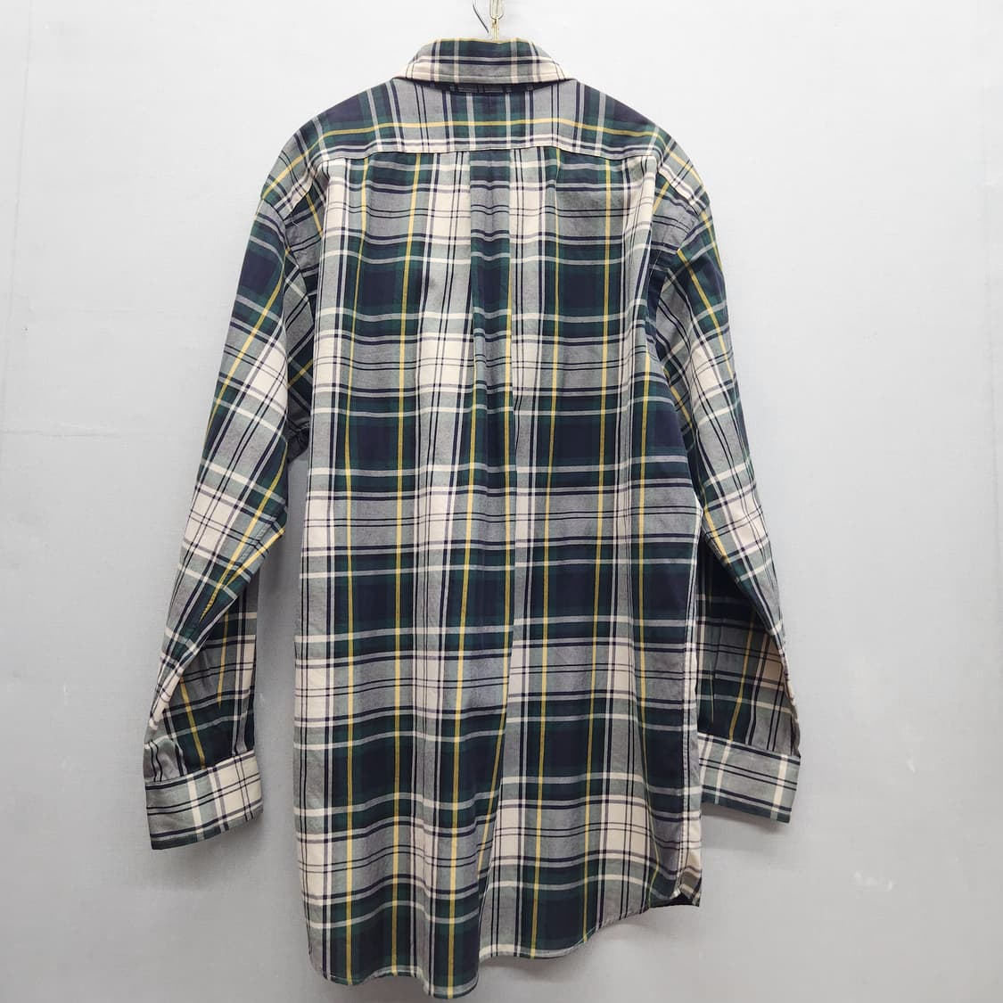 폴로랄프로렌 로고 플란넬 체크 브레이크 셔츠 S(L) 상품이미지5