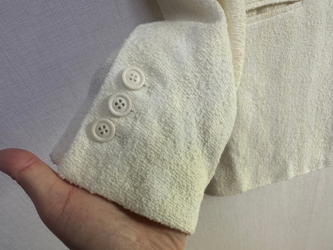 COURRI 코우리 트위드 자켓 1회착용 상품이미지3