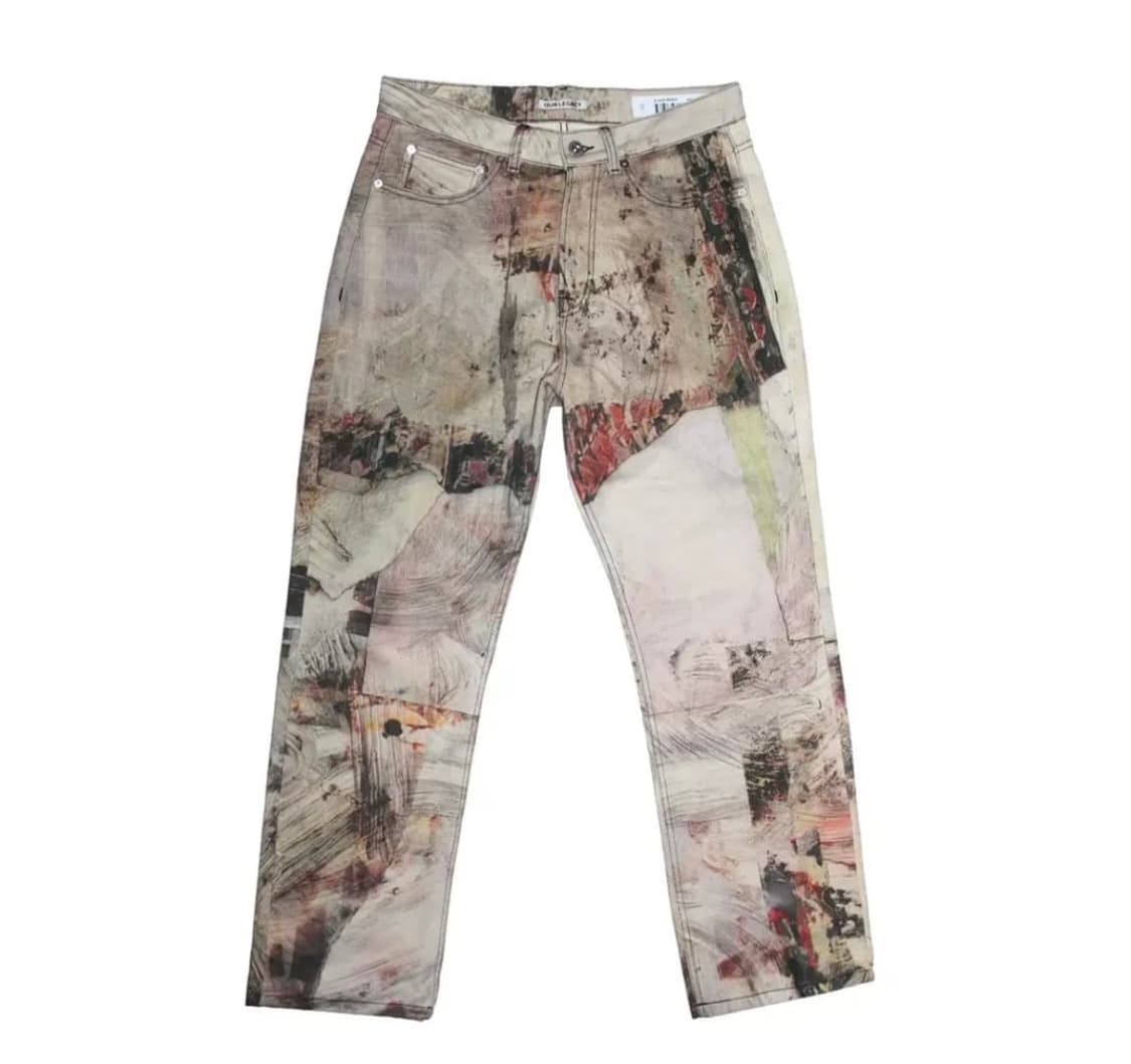 아워레가시 피에로 카빙 써드컷 데님 상품이미지2