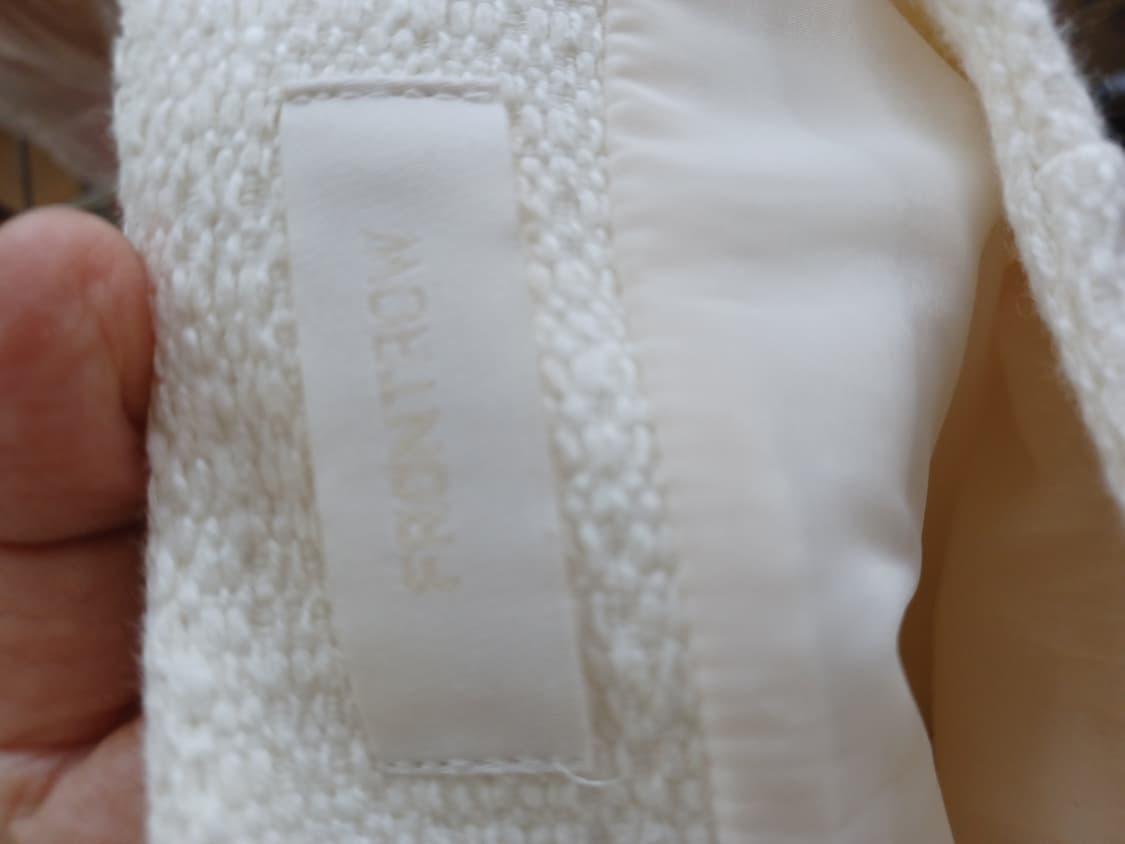 FRONTROW 프론트로우 아이보리색 트위드 미니스커트  상품이미지5