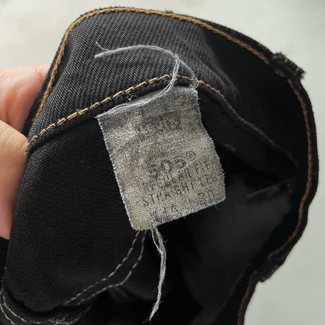 1990’s Made In Brazil Levi’s 505 Orange  상품이미지5