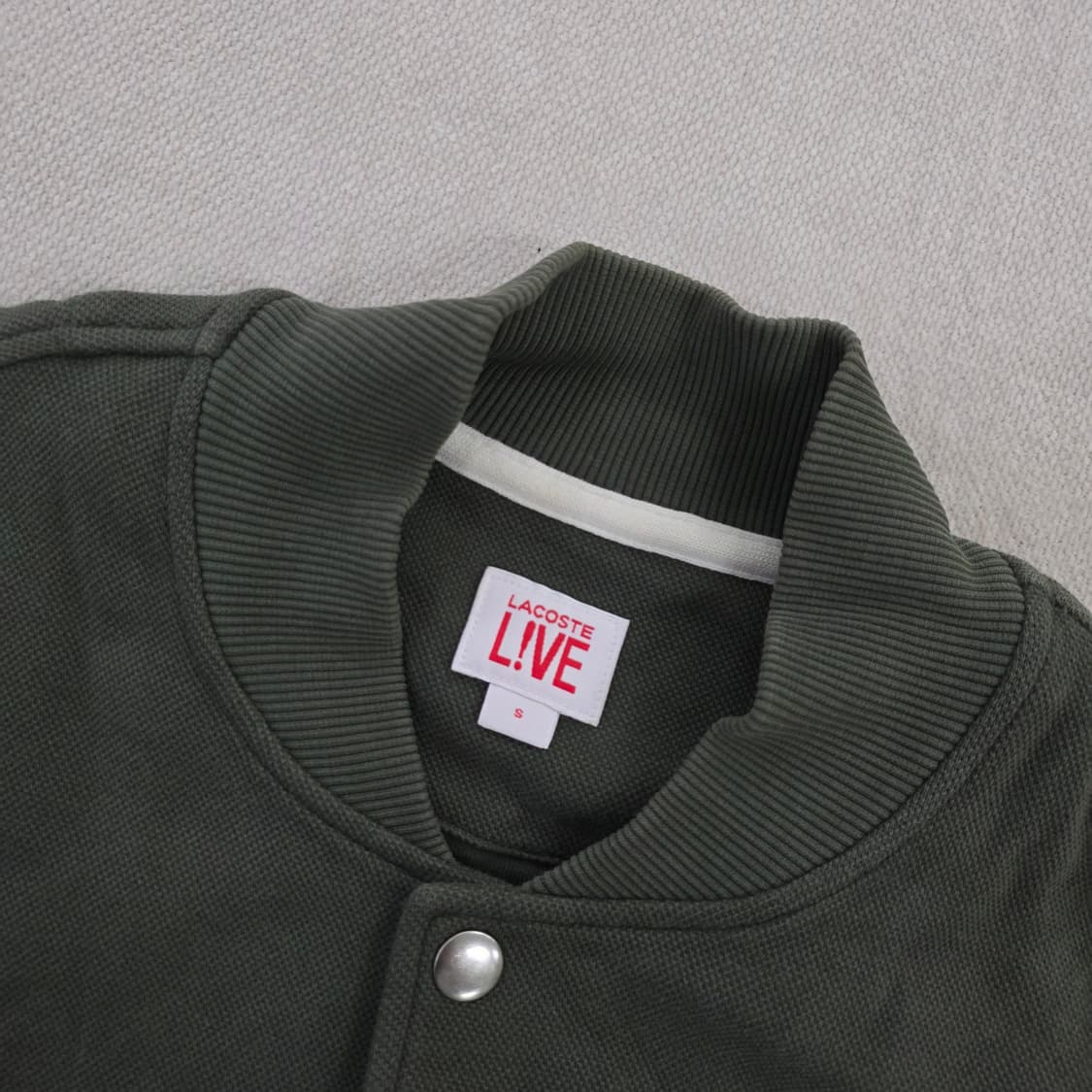[S] 라코스테 야구점퍼 자켓 0202J 상품이미지2