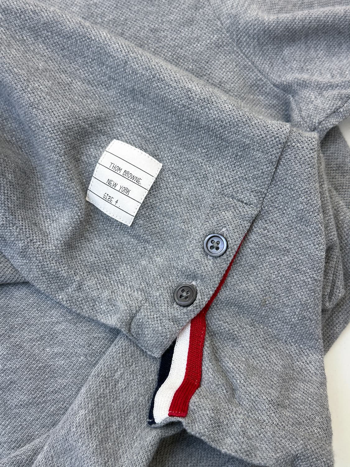 톰 브라운 24FW 백 RWB 티셔츠 상품이미지5