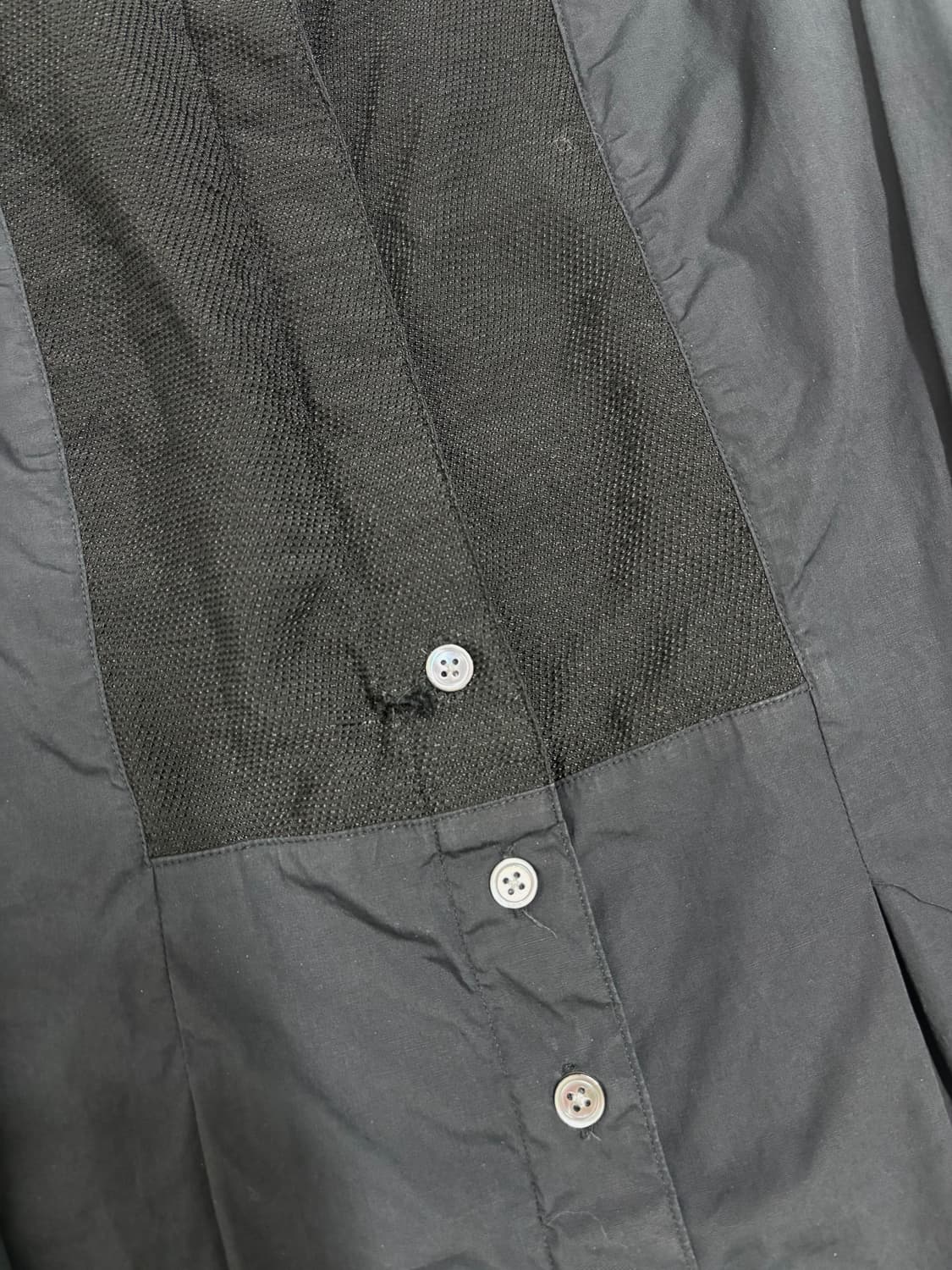 AX MIXED FABRIC PANEL SHIRT 상품이미지9