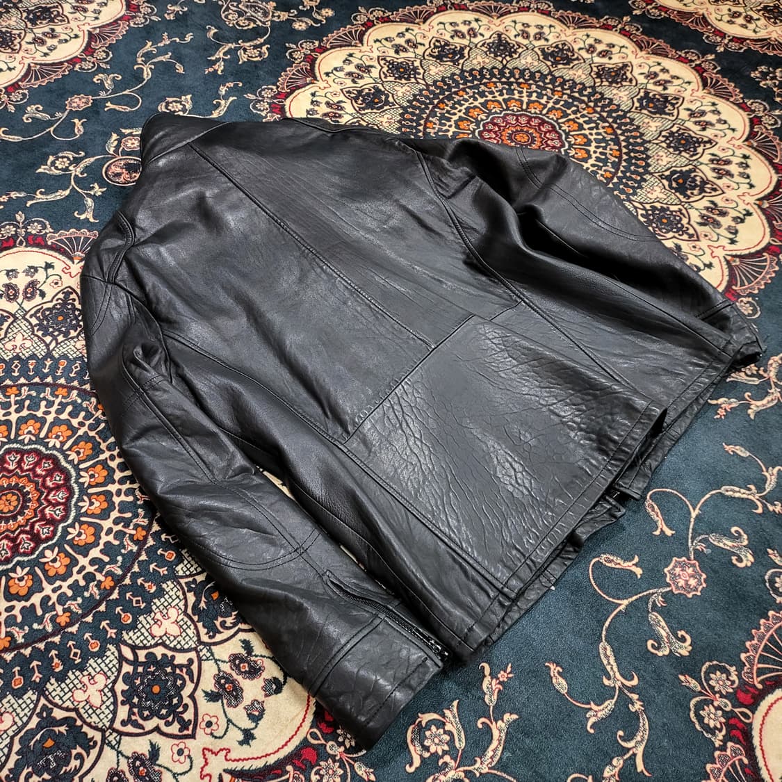레더 바이커 자켓 (M) 상품이미지6