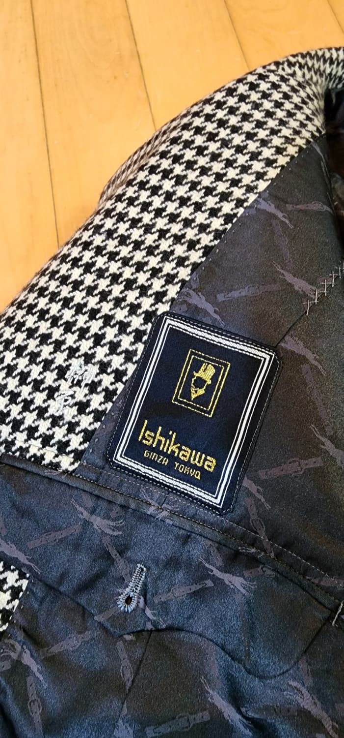 하운드투스 체크 모직자켓 M 상품이미지9