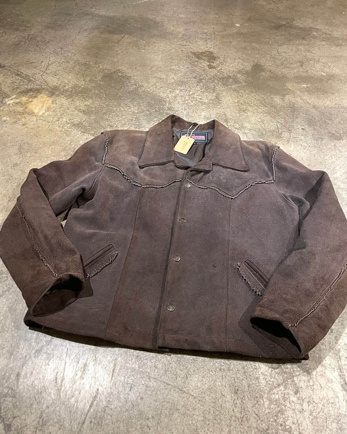 Chippewa 소가죽 스웨이드 프린지 웨스턴 자켓(B5139) 상품이미지4