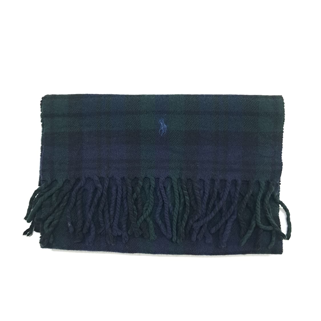 MX109 폴로 랄프로렌 블랙워치 타탄체크 램스울 목도리 머플러 상품이미지8