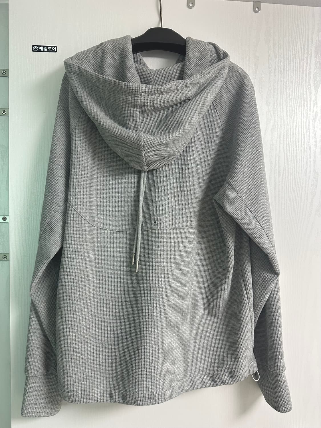 산산기어 CIRCUIT ZIP-UP HOODIE-MELANGE GREY 상품이미지3