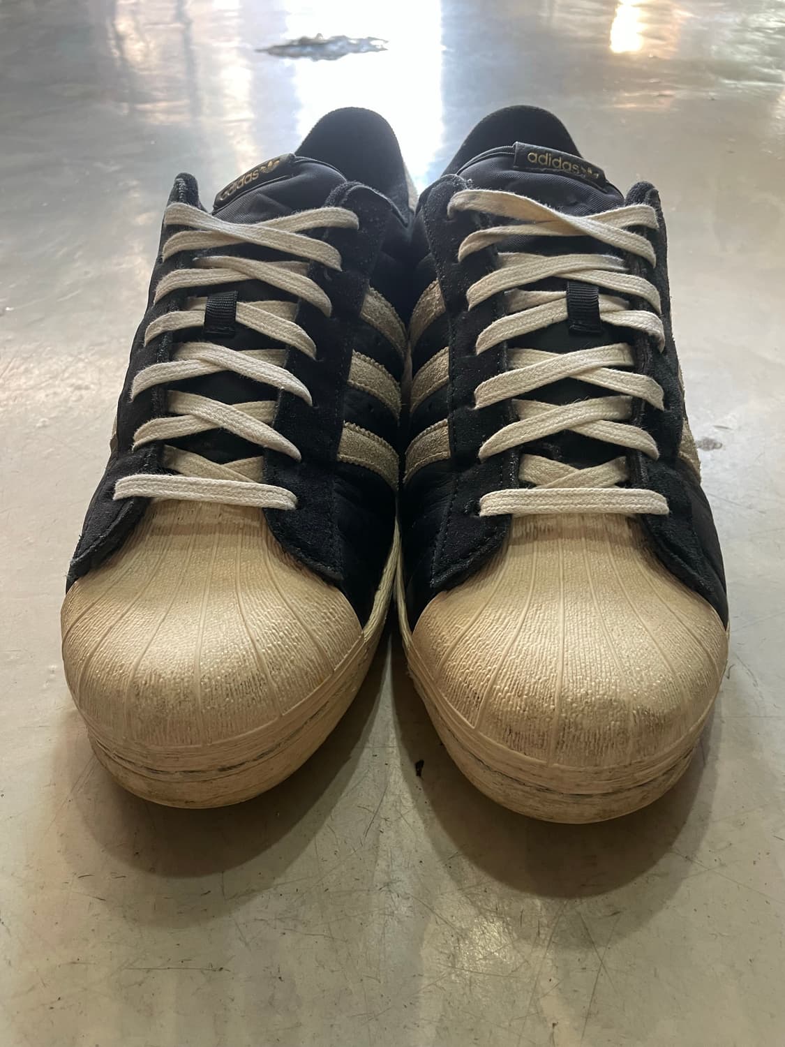 아디다스 슈퍼스타 82 블랙 화이트 290 상품이미지2