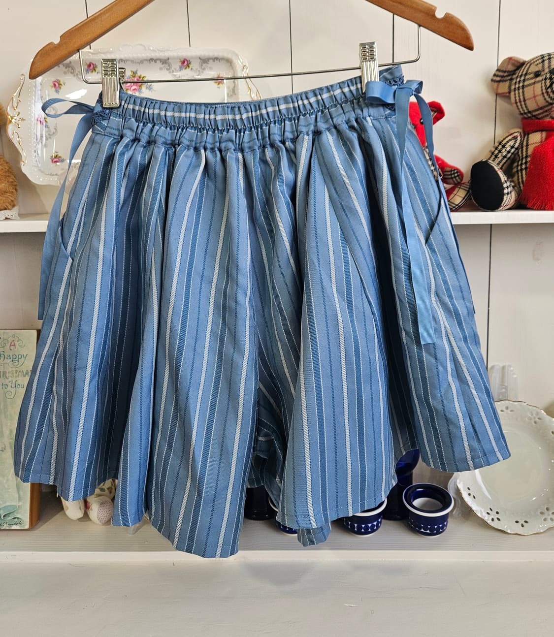 axes femme스트라이프 큐롯 스커트팬츠 상품이미지6